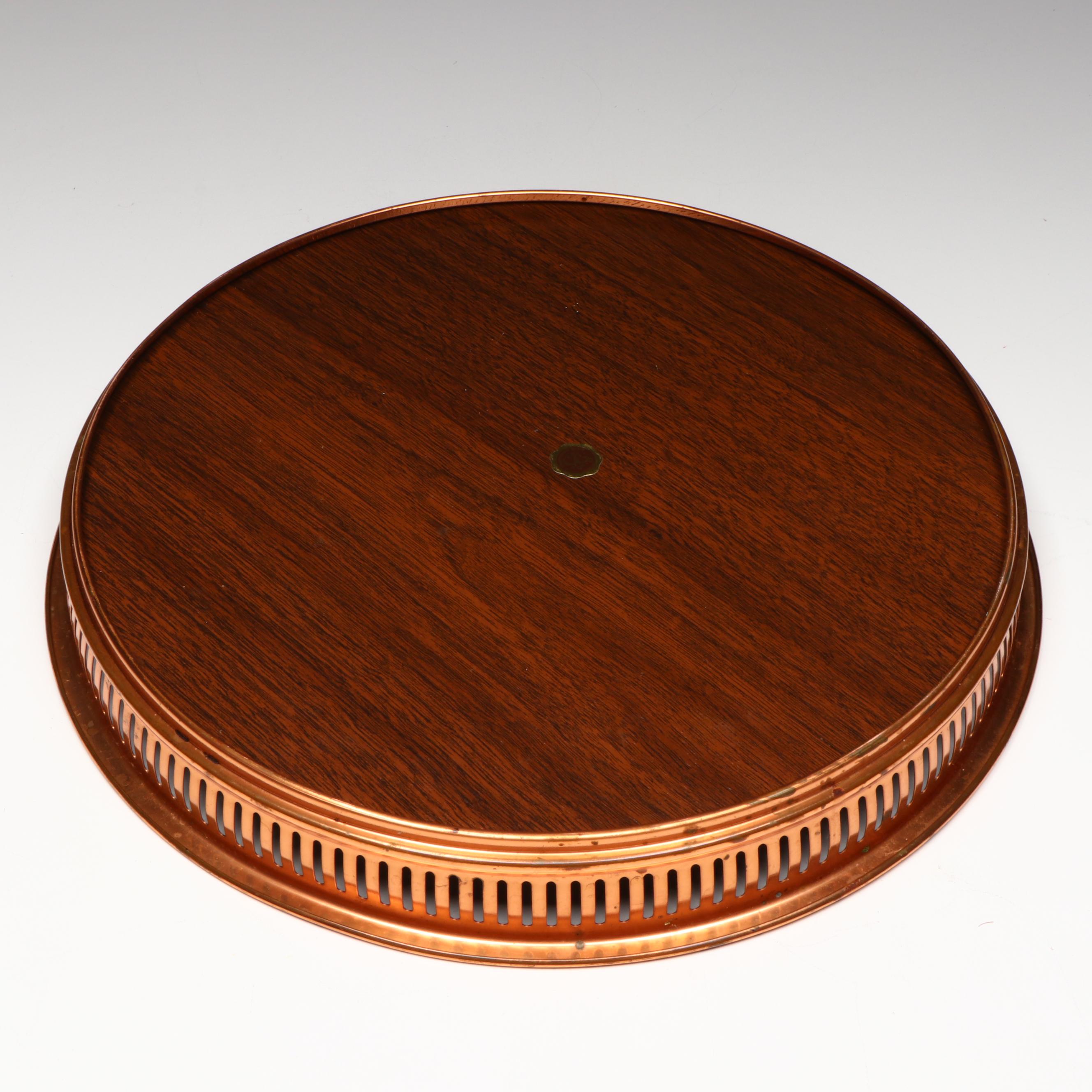 Coppercraft Guild Long Handled Coffee Pot with Other Tableware and Decor