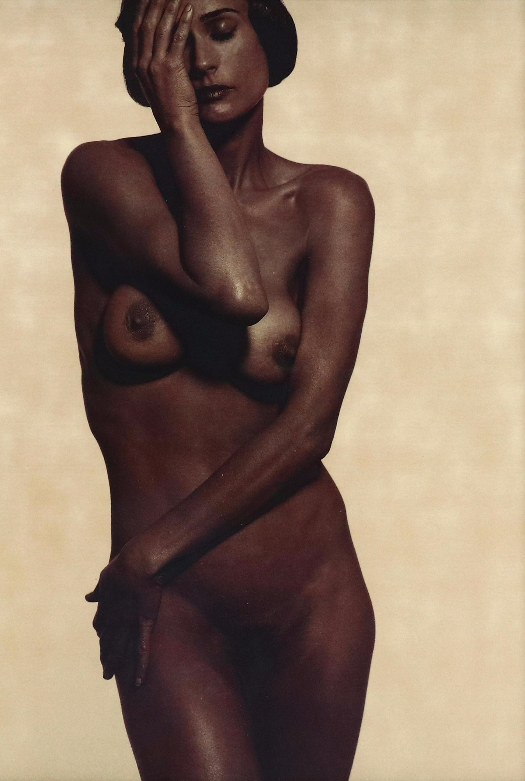 Offset Lithograph After Karl Lagerfeld "Demi Moore," 1997