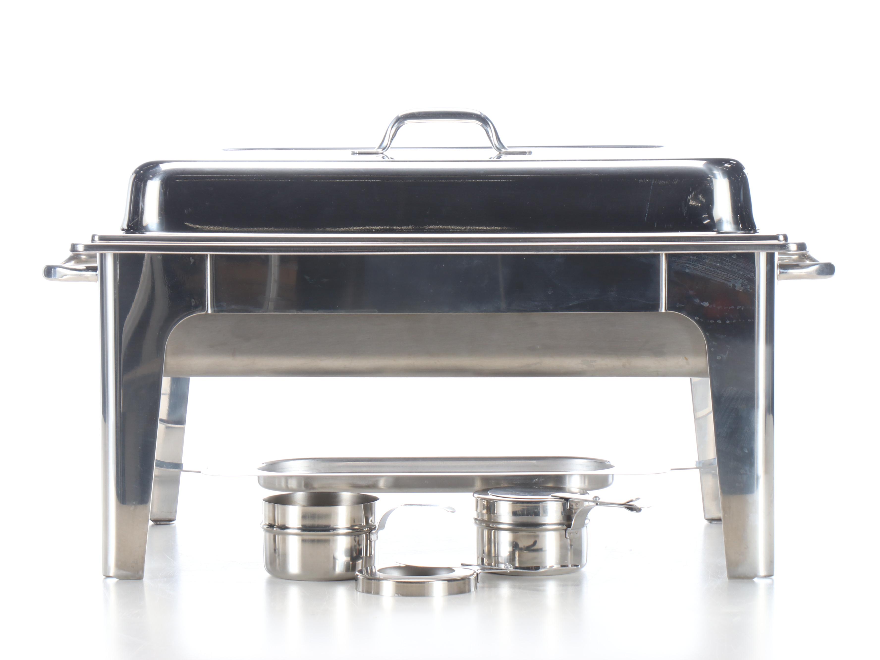 Kirkland Cookware Stainless Steel 9-Quart Chafing Dishes