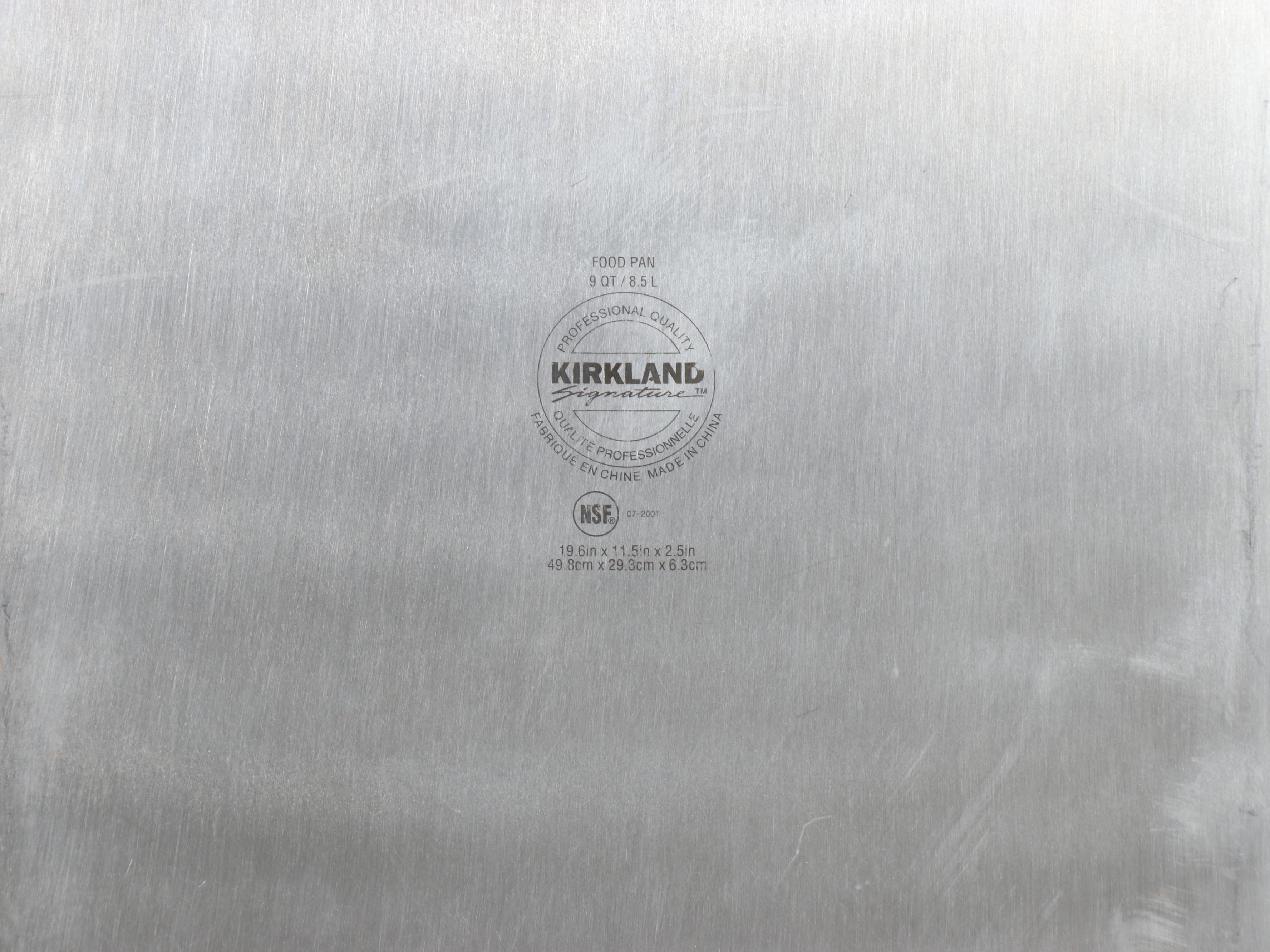 Kirkland Cookware Stainless Steel 9-Quart Chafing Dishes