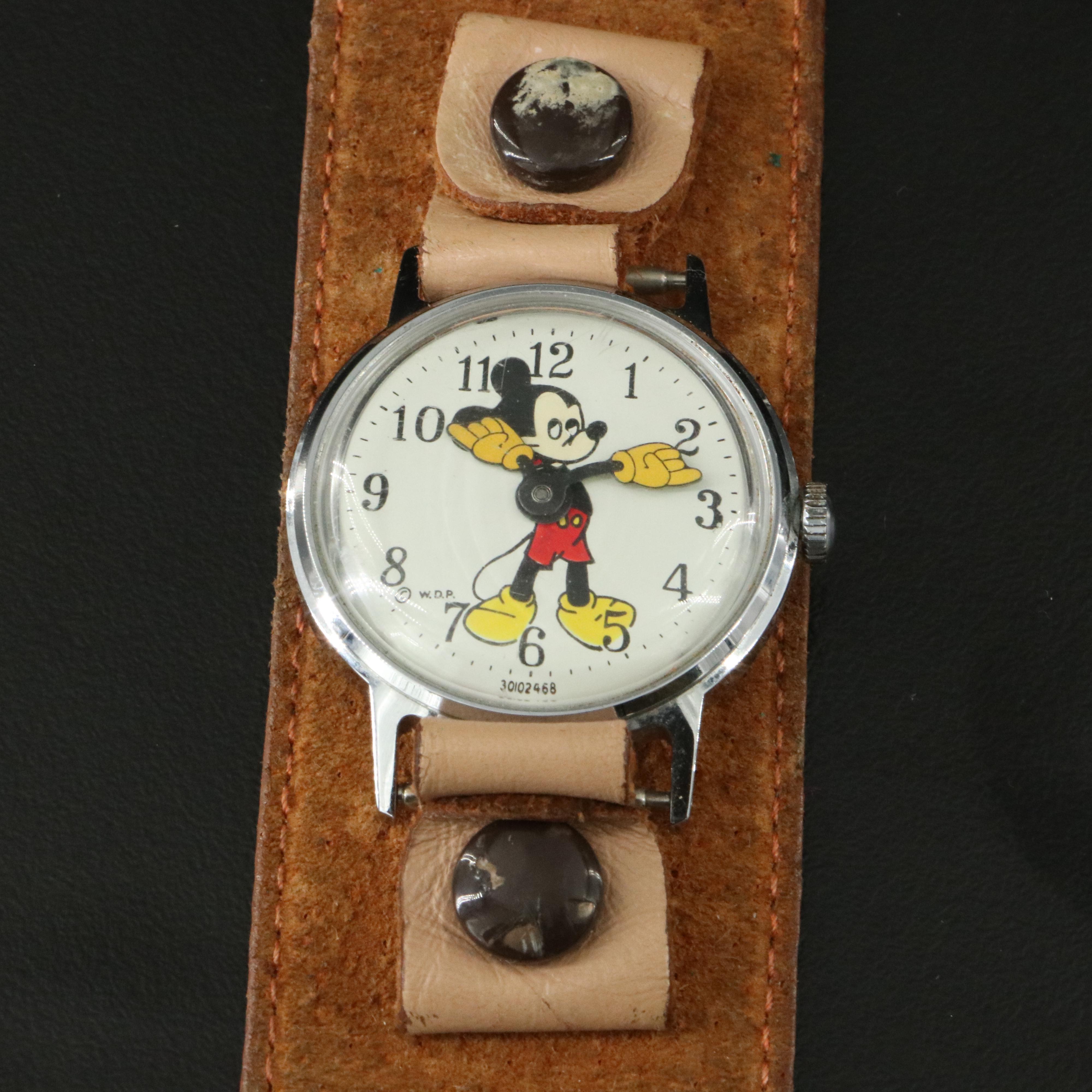 Westclox Pocket Ben and Mickey Mouse Watch