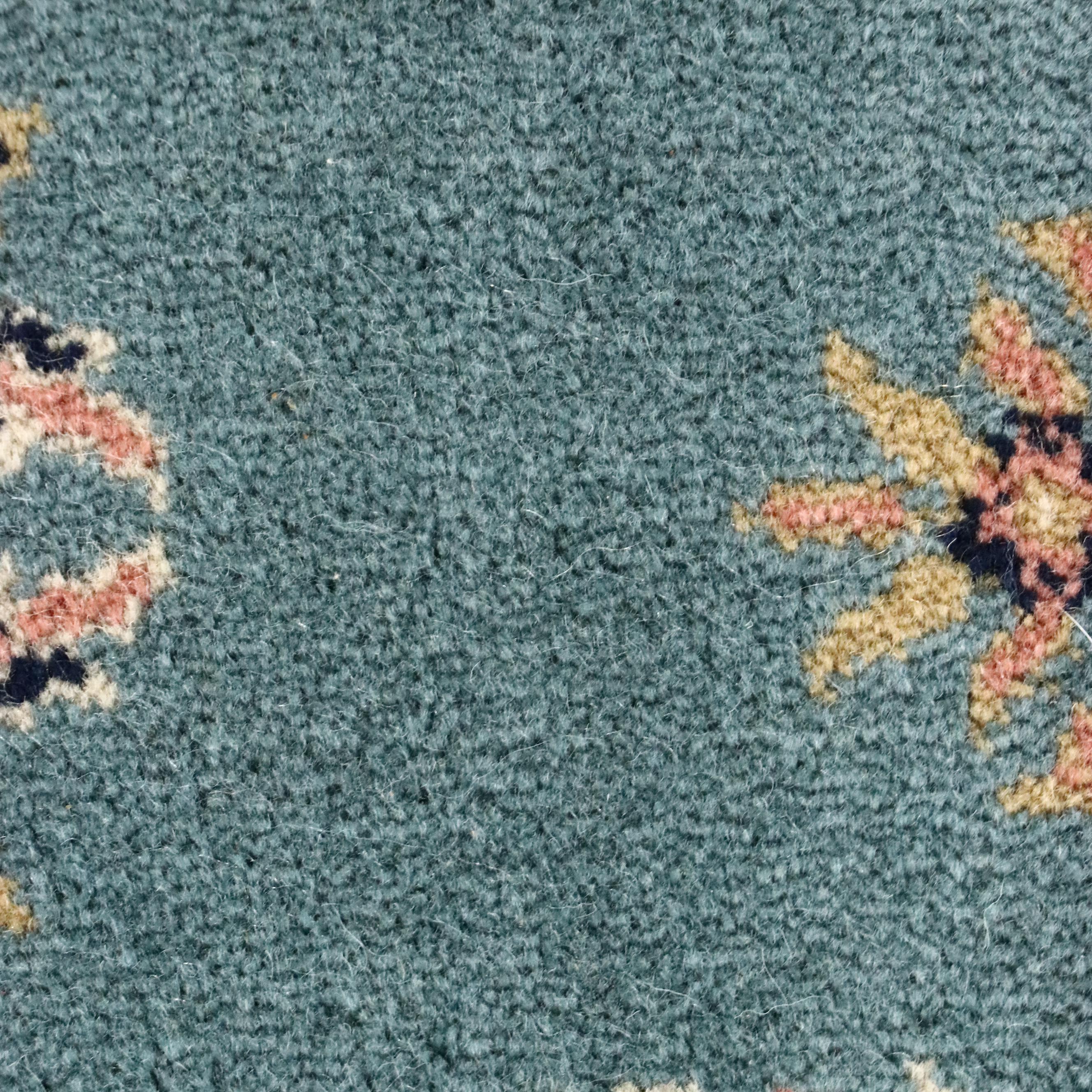 2'8 x 13'7 Pair of Machine Made Pastel Wool Carpet Runner Long Rugs