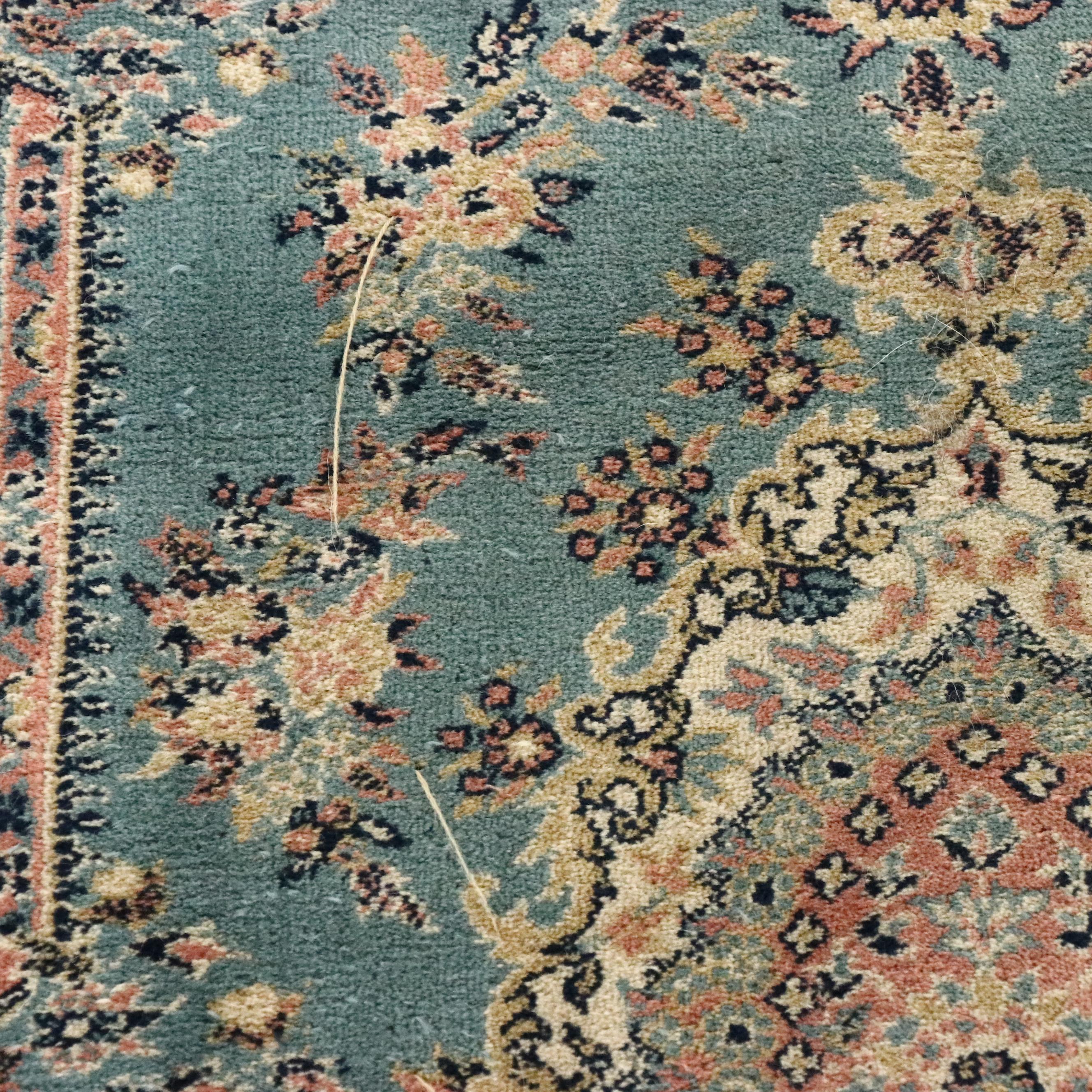 2'8 x 13'7 Pair of Machine Made Pastel Wool Carpet Runner Long Rugs