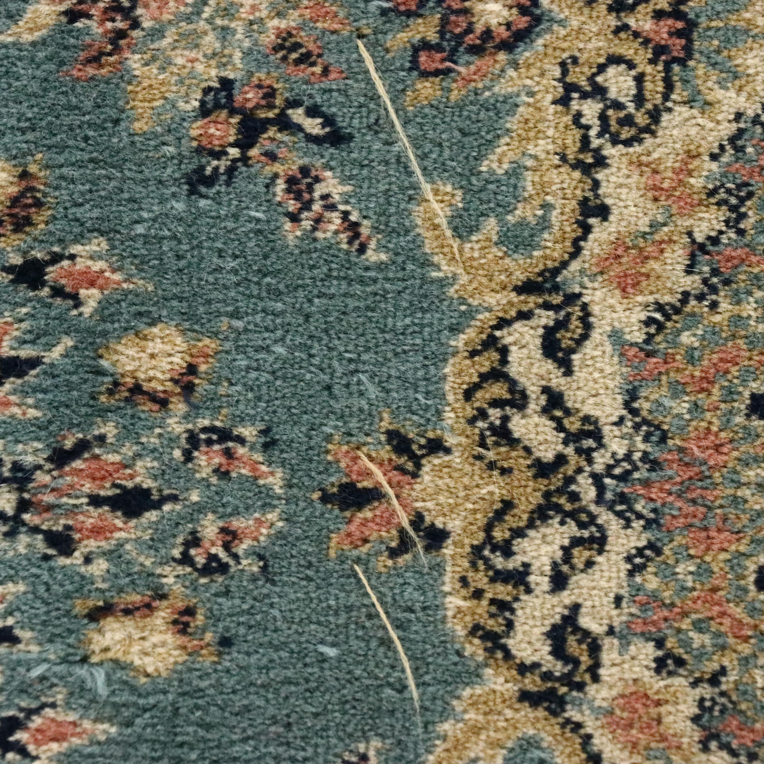 2'8 x 13'7 Pair of Machine Made Pastel Wool Carpet Runner Long Rugs