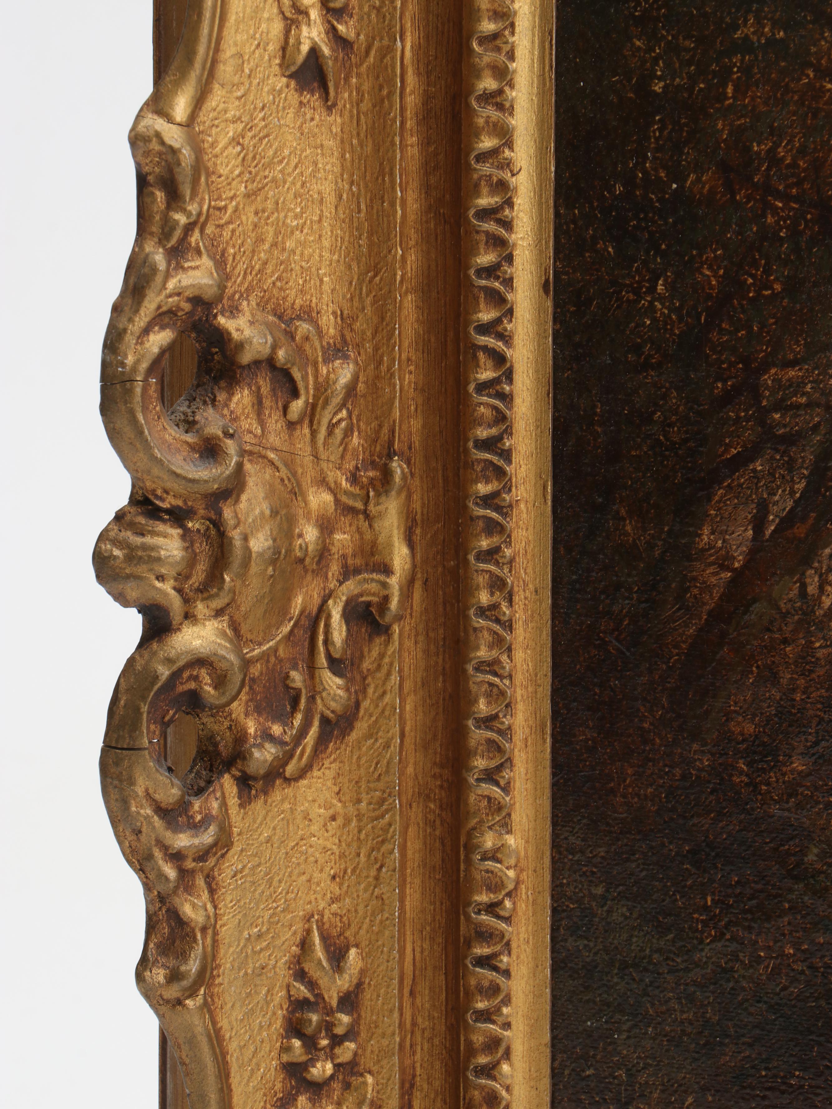 Barbizon-Inspired Landscape Oil Painting