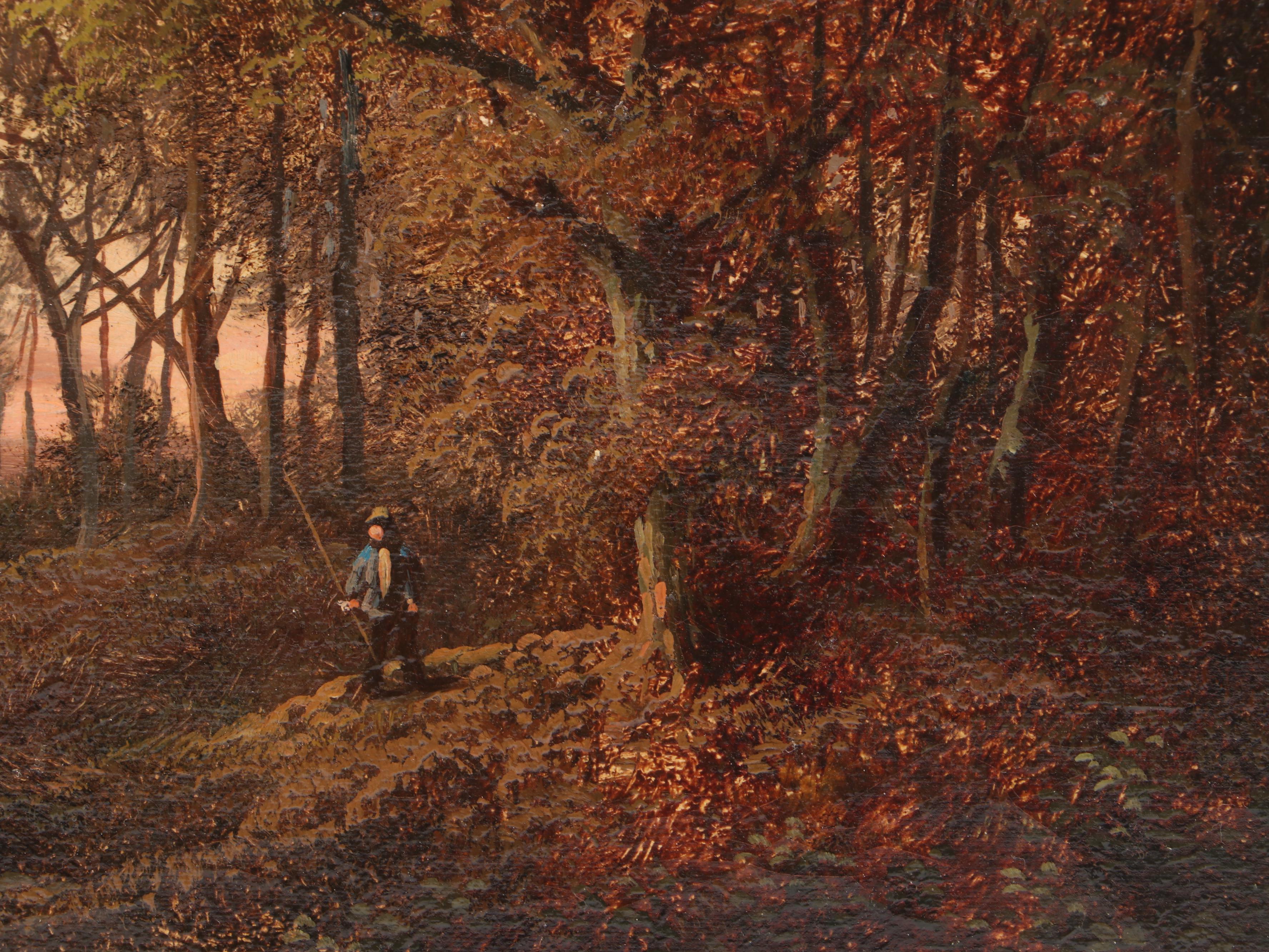 Barbizon-Inspired Landscape Oil Painting