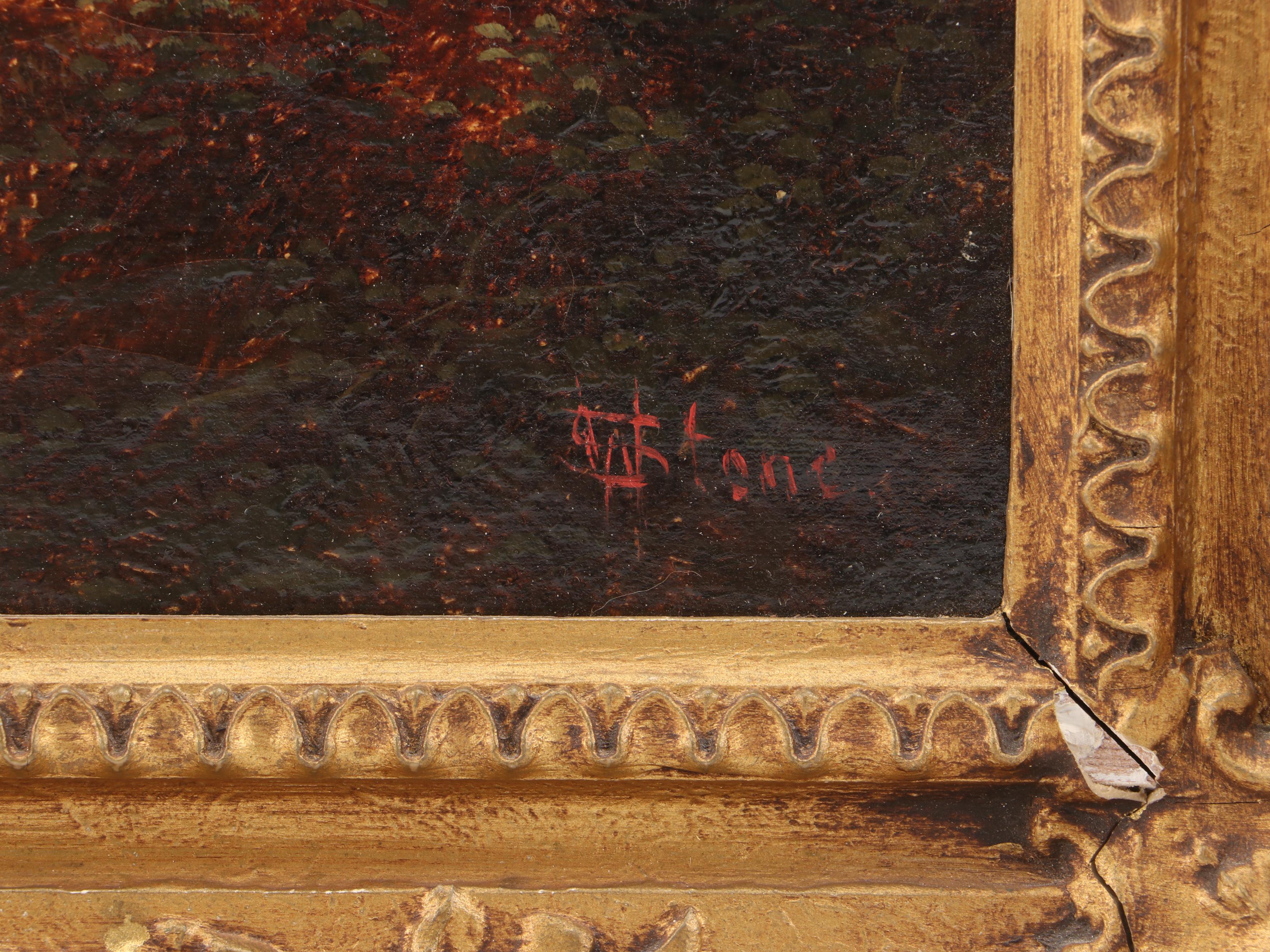 Barbizon-Inspired Landscape Oil Painting