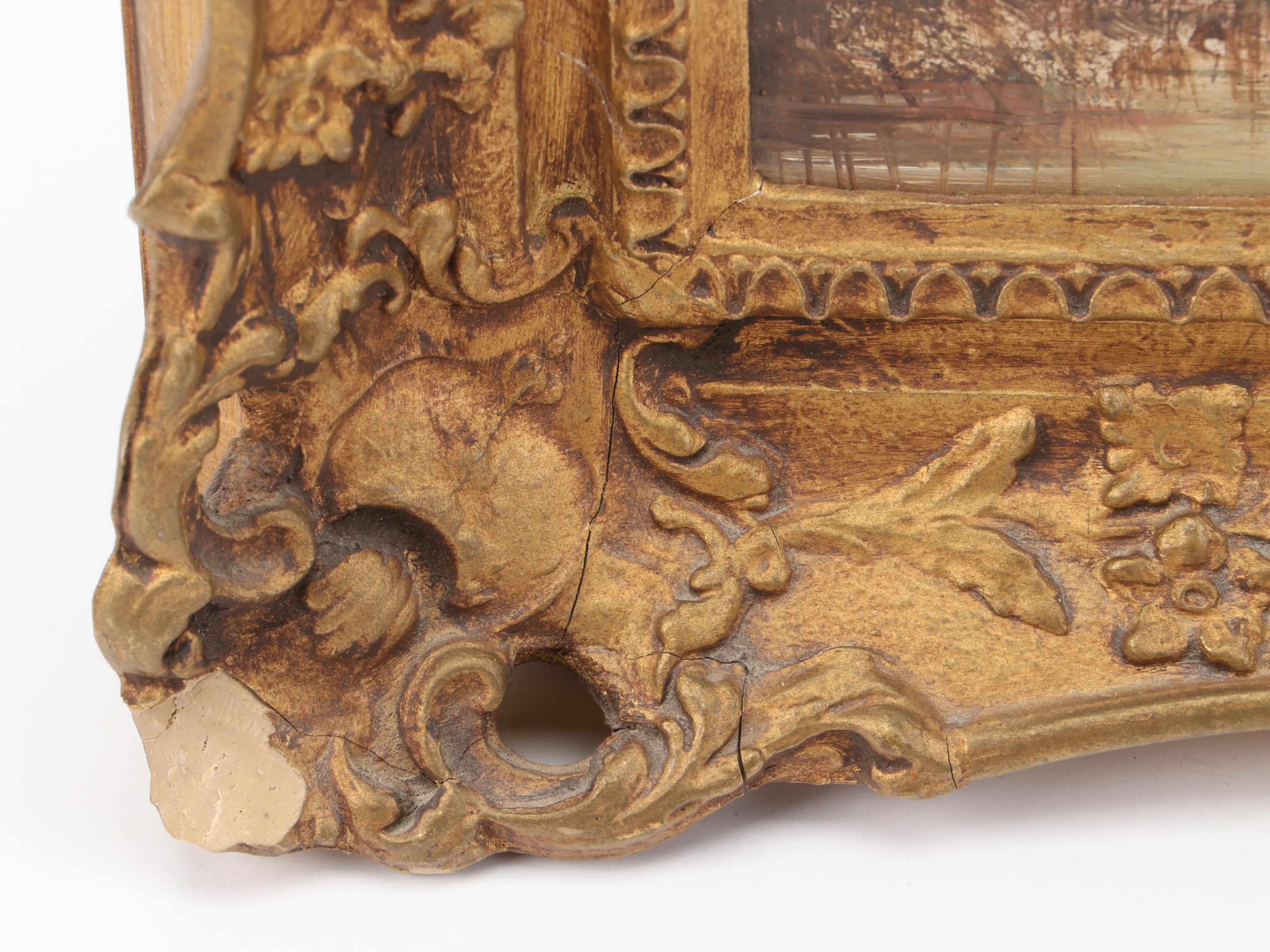 Barbizon-Inspired Landscape Oil Painting