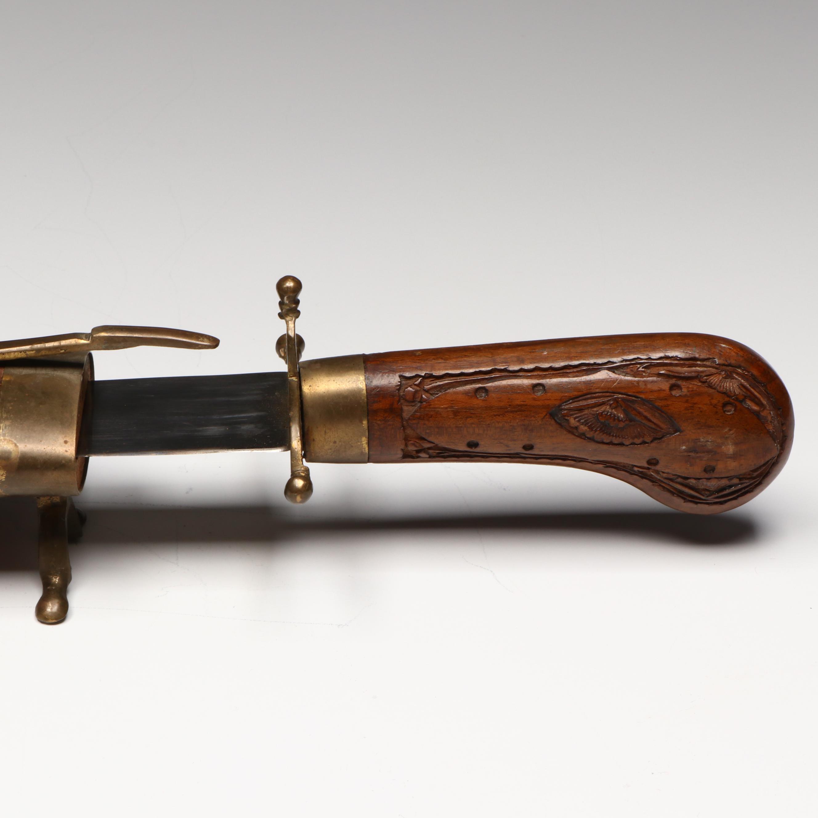 Indian Carving Set, Early to Mid-20th Century