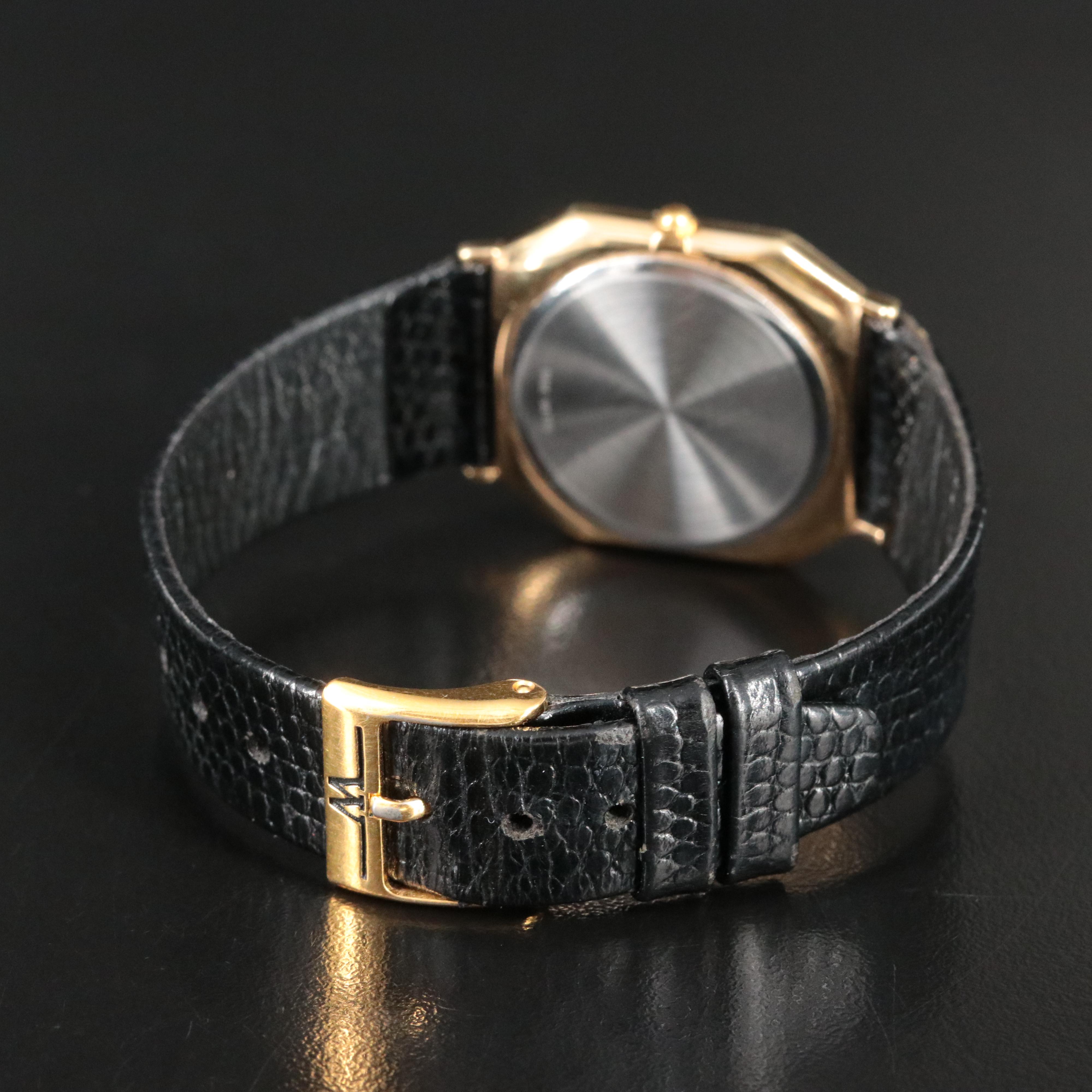 Wittnauer Quartz Diamond Dial Watch