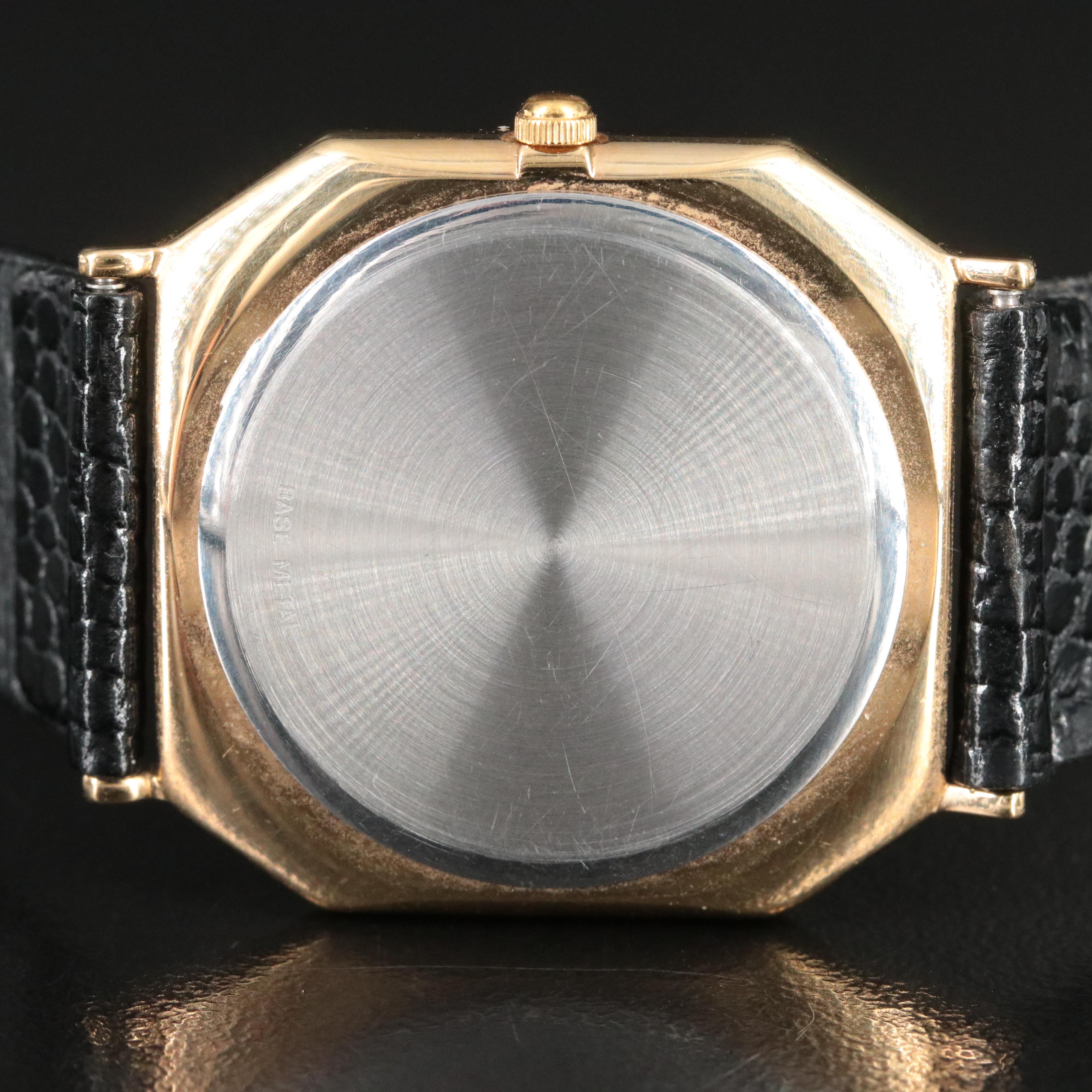 Wittnauer Quartz Diamond Dial Watch