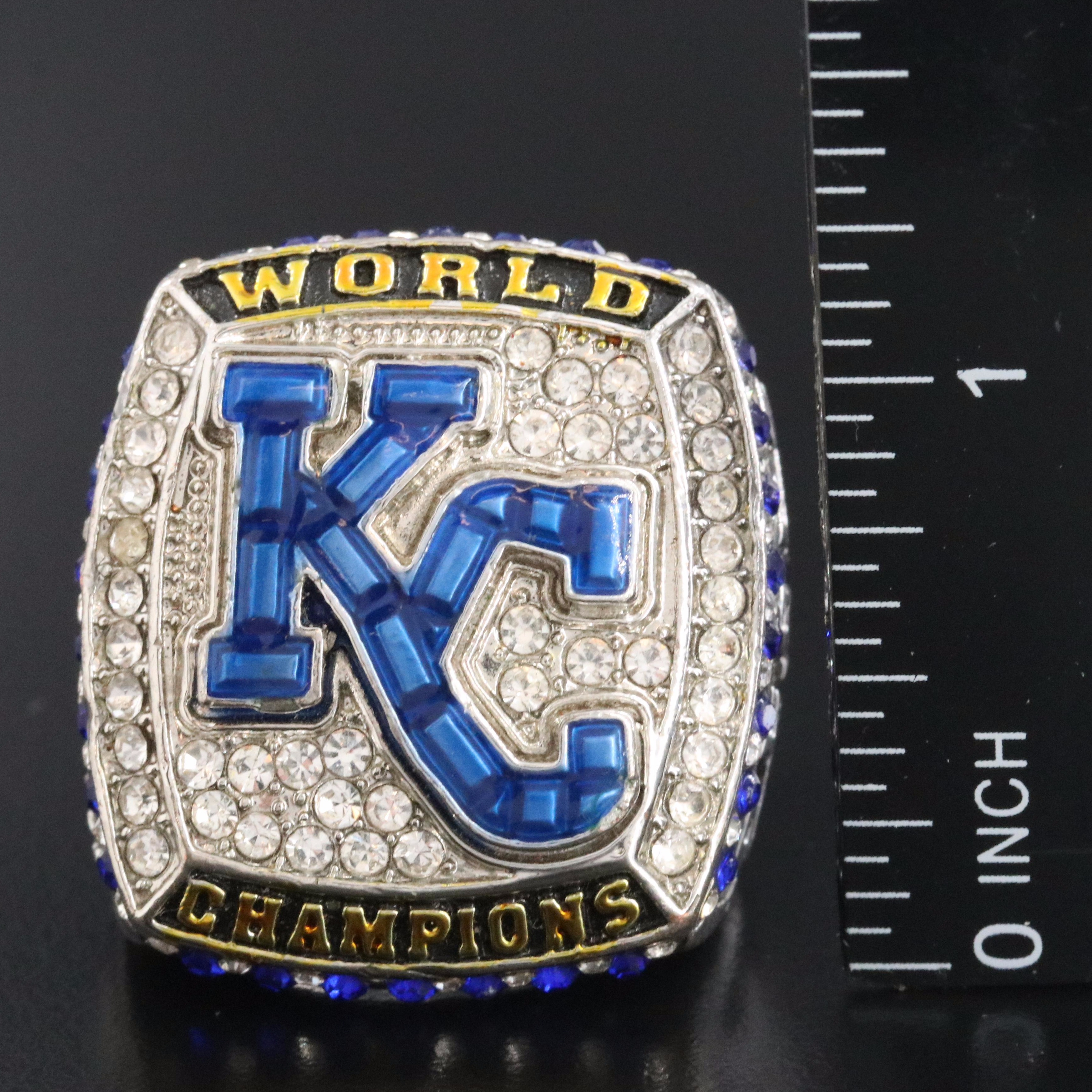 Kansas City Royals 2015 Rhinestone Championship Ring