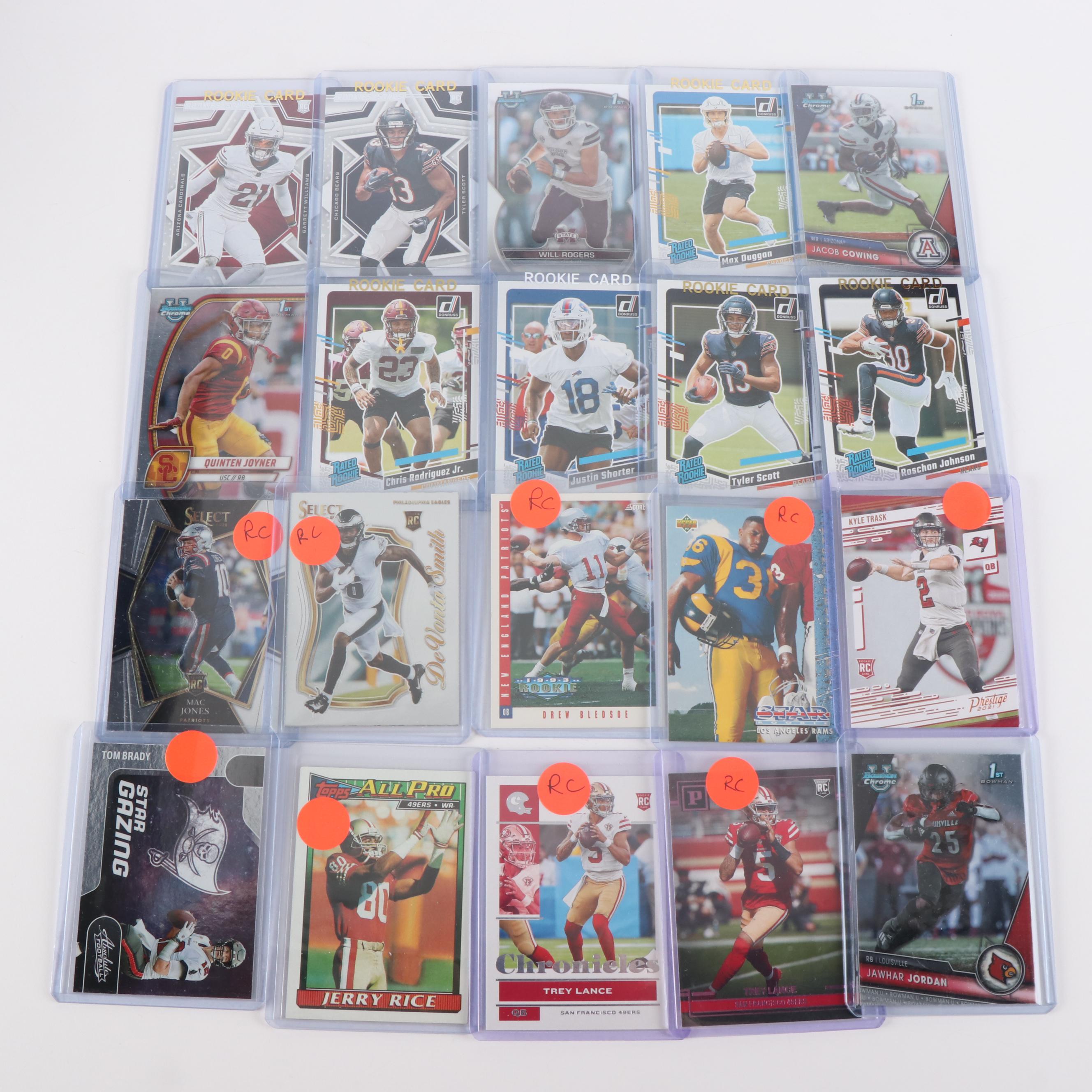 Large Football Card Collection, 1980s to 2020s