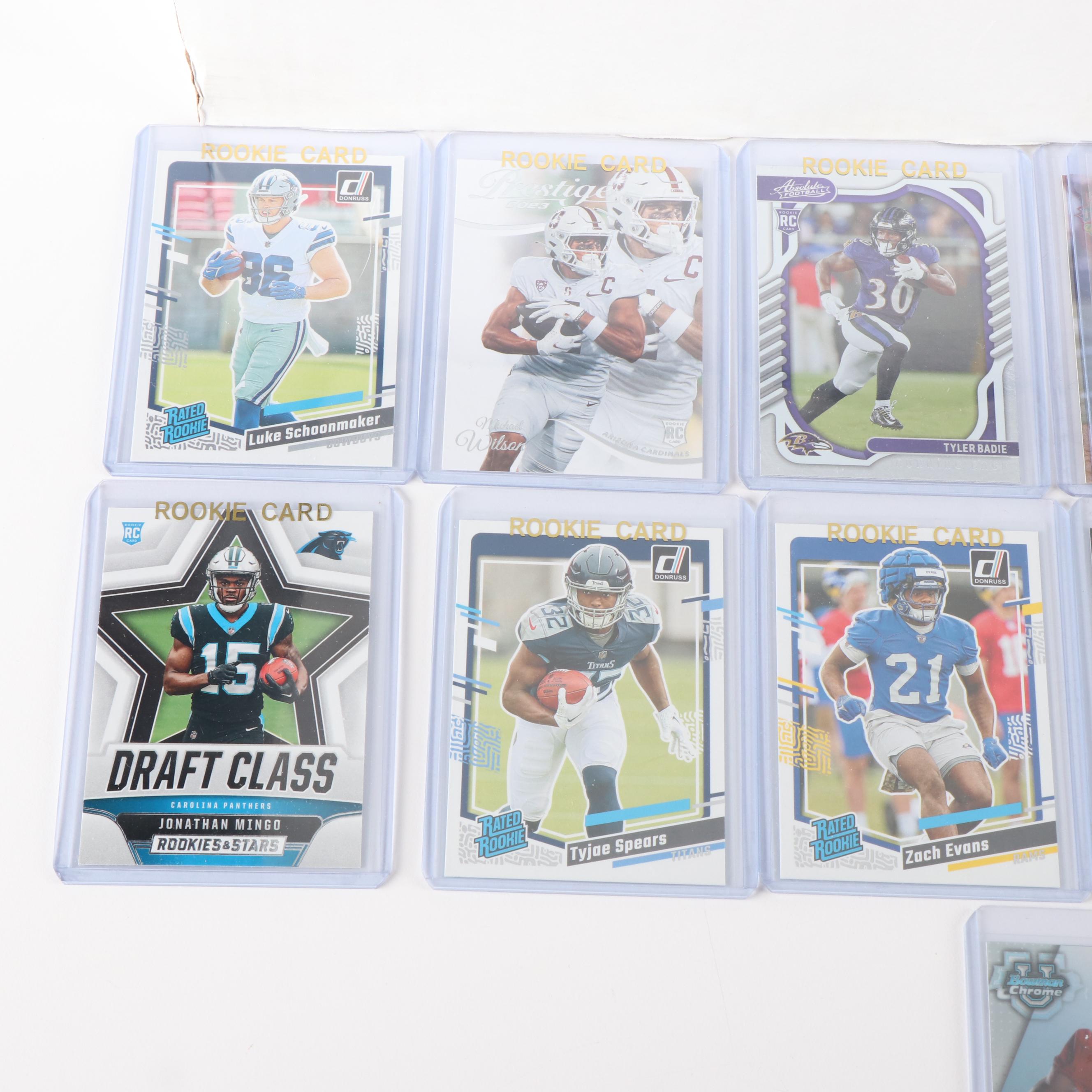 Gigantic Football Card Collection, 1980s to 2020s