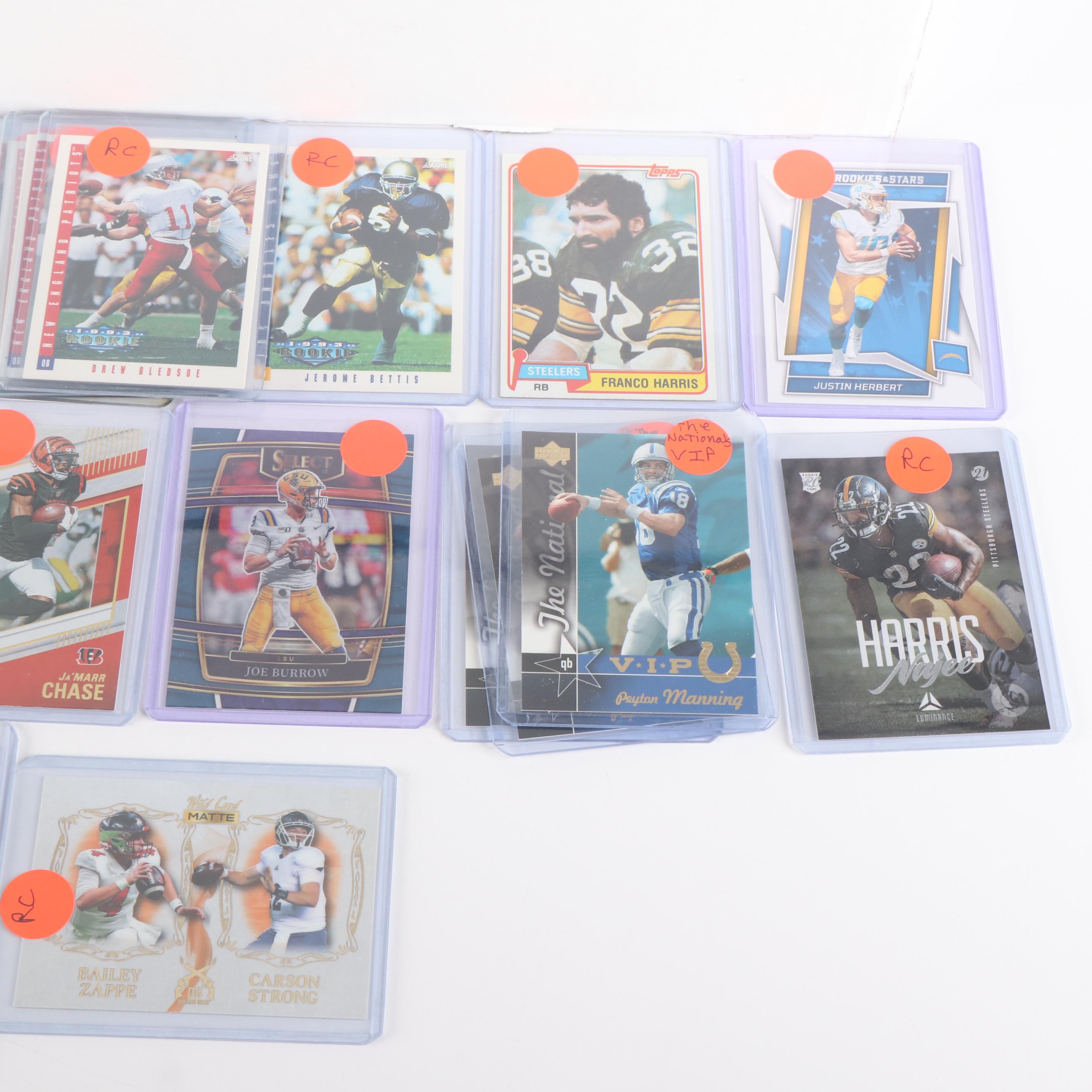 Gigantic Football Card Collection, 1980s to 2020s