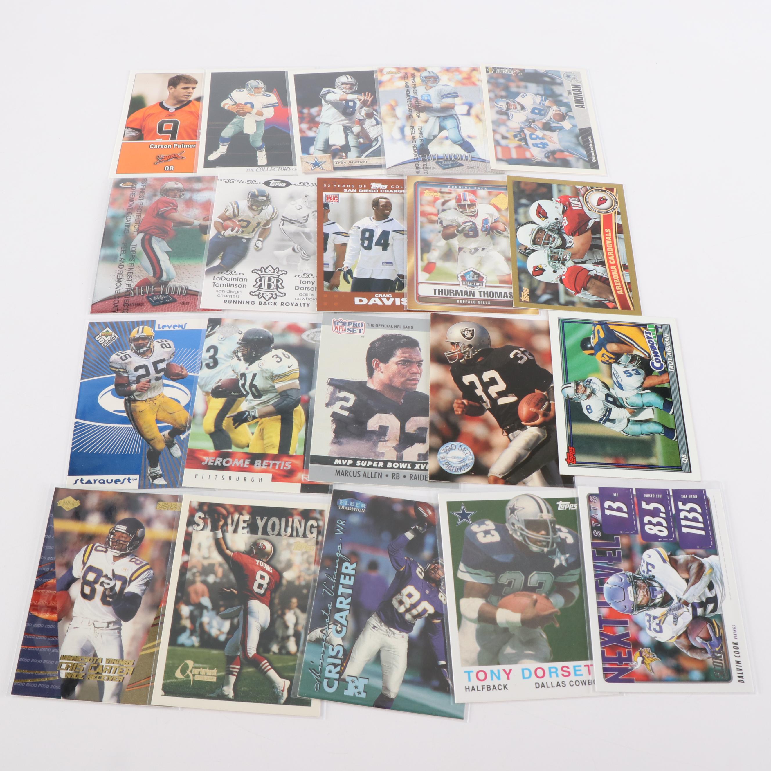 Gigantic Football Card Collection, 1980s to 2020s