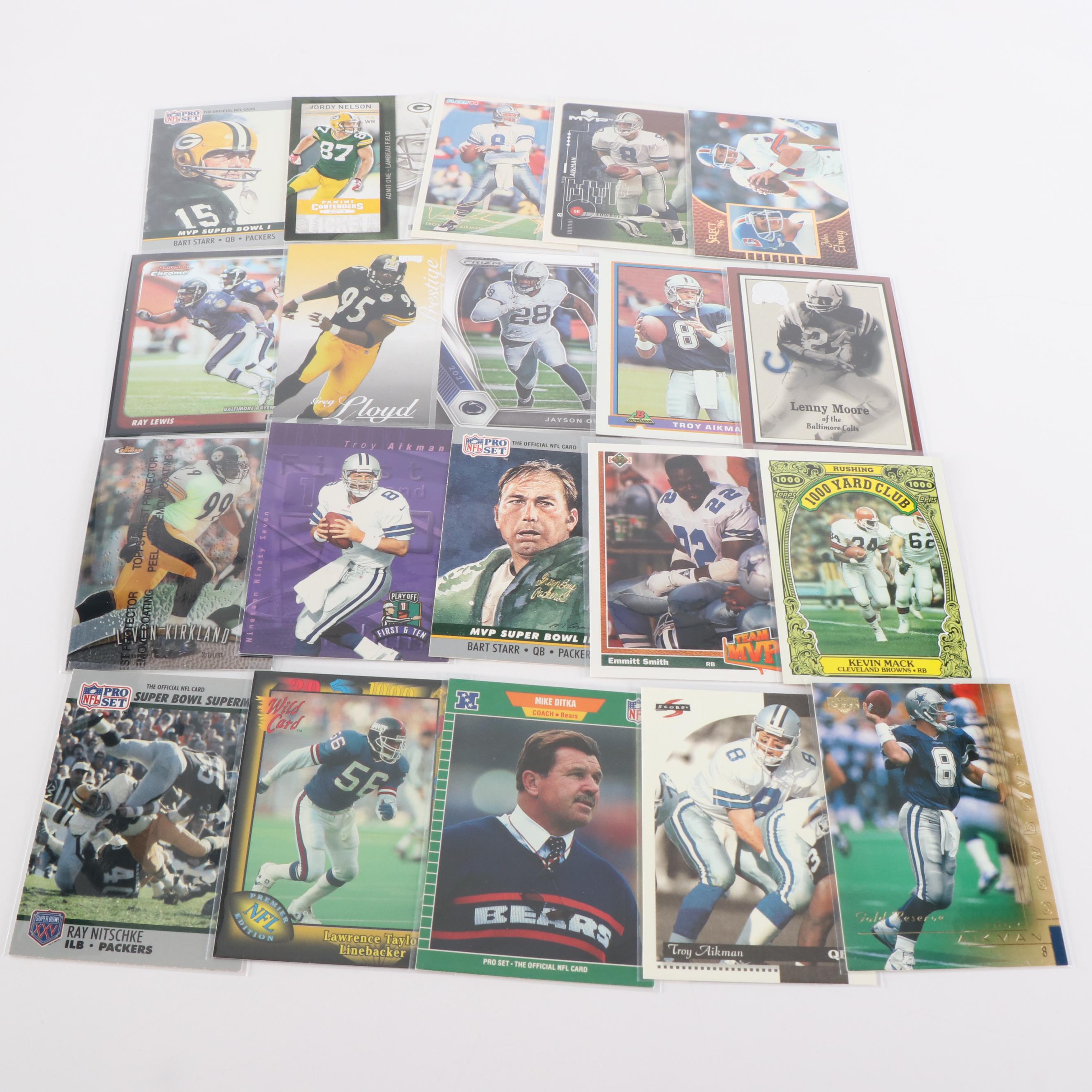 Gigantic Football Card Collection, 1980s to 2020s
