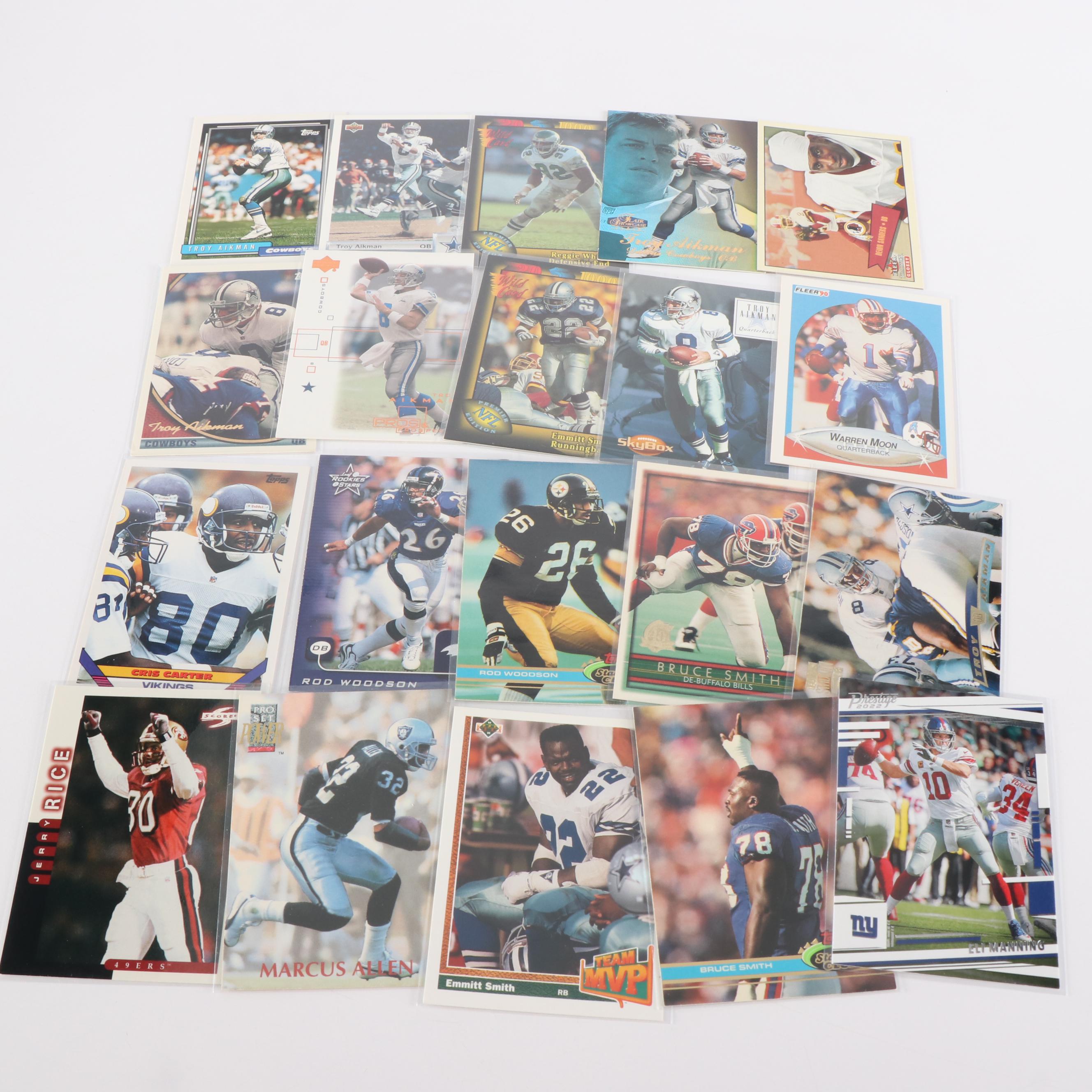 Gigantic Football Card Collection, 1980s to 2020s