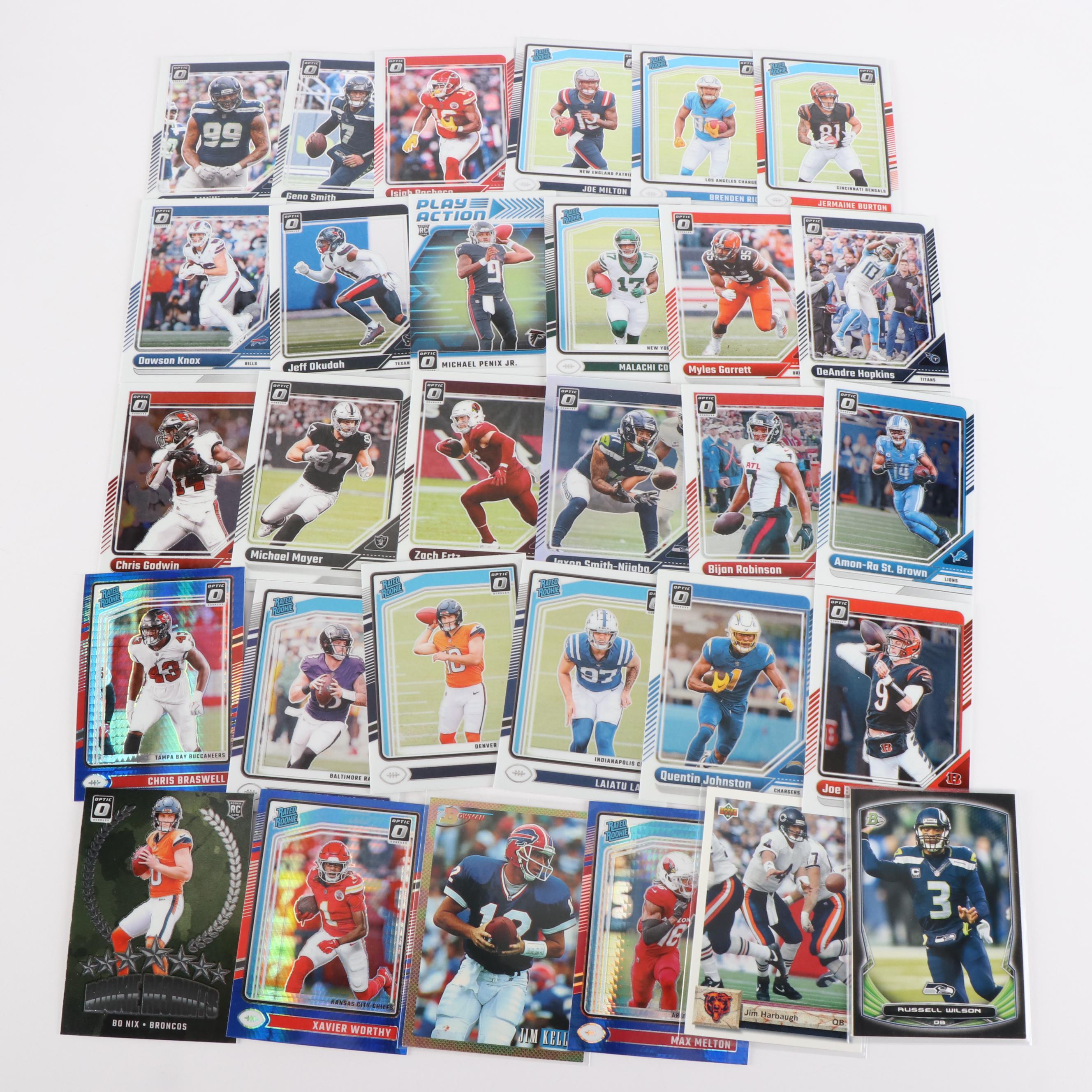 Gigantic Football Card Collection, 1980s to 2020s