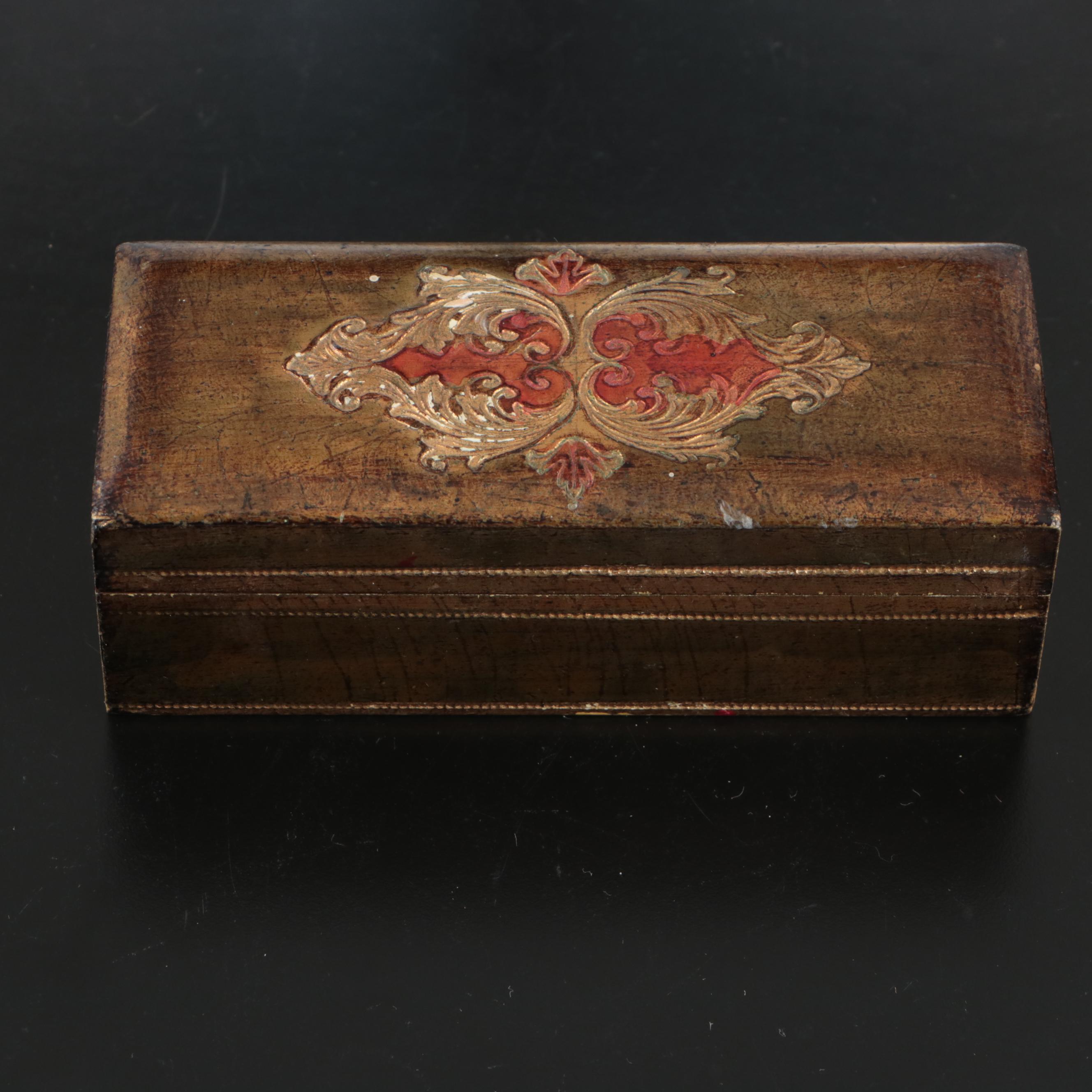 Capodimonte Porcelain Bell, Crystal Bell, Mirrored Tray, and Other Table Décor