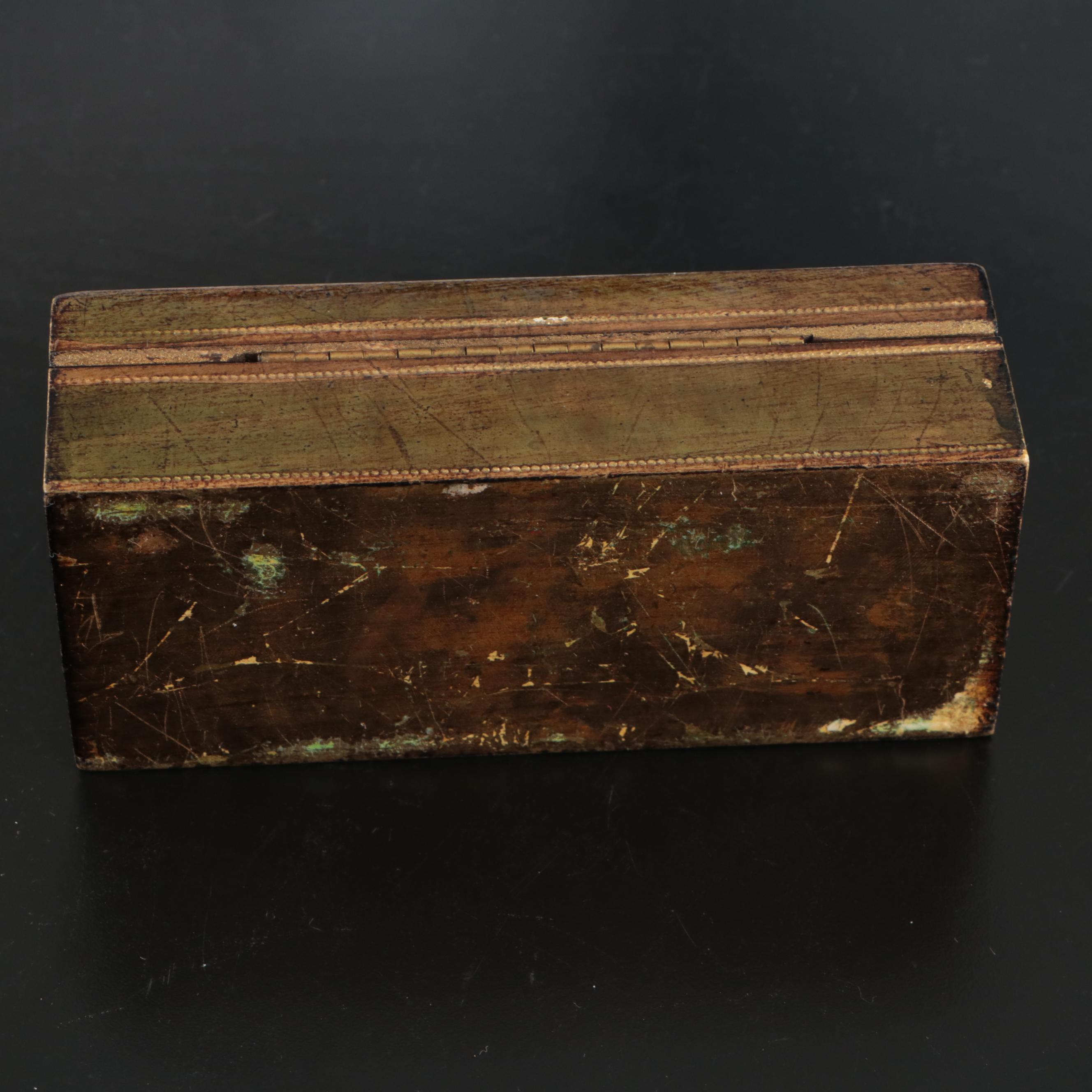 Capodimonte Porcelain Bell, Crystal Bell, Mirrored Tray, and Other Table Décor