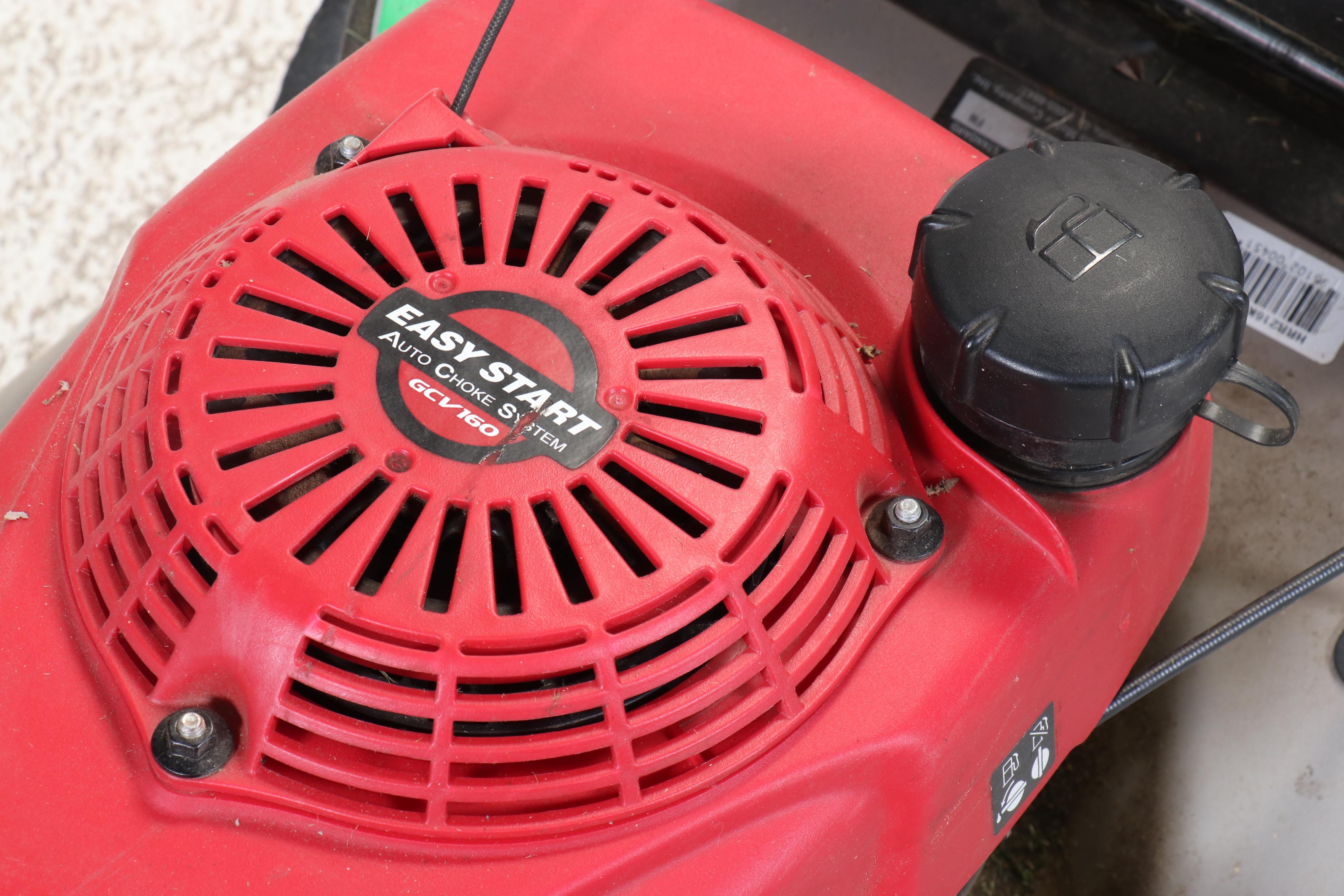 Honda Gas Powered Lawnmower with Easy Start, Bag