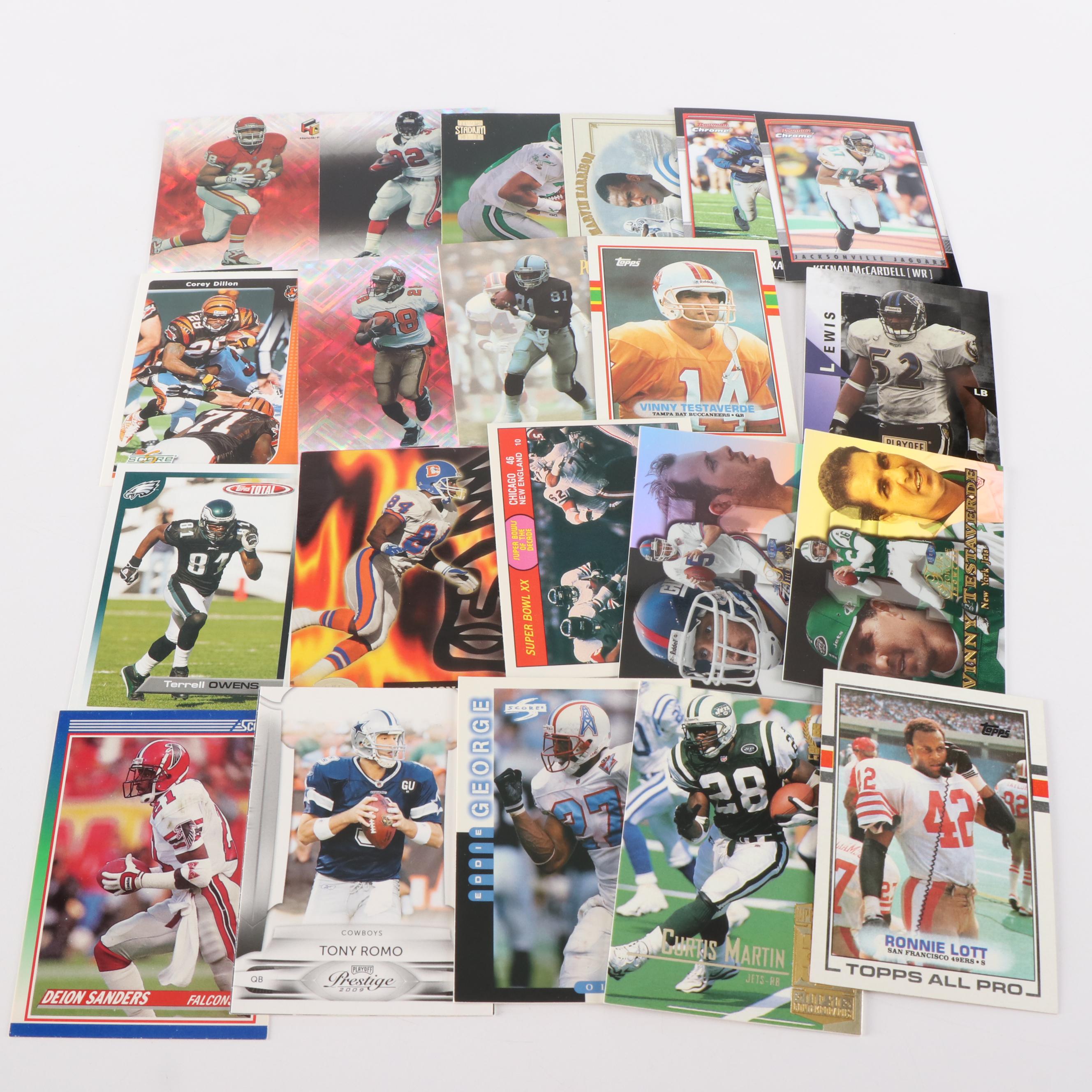 Gigantic Football Card Collection, 1980s to 2020s