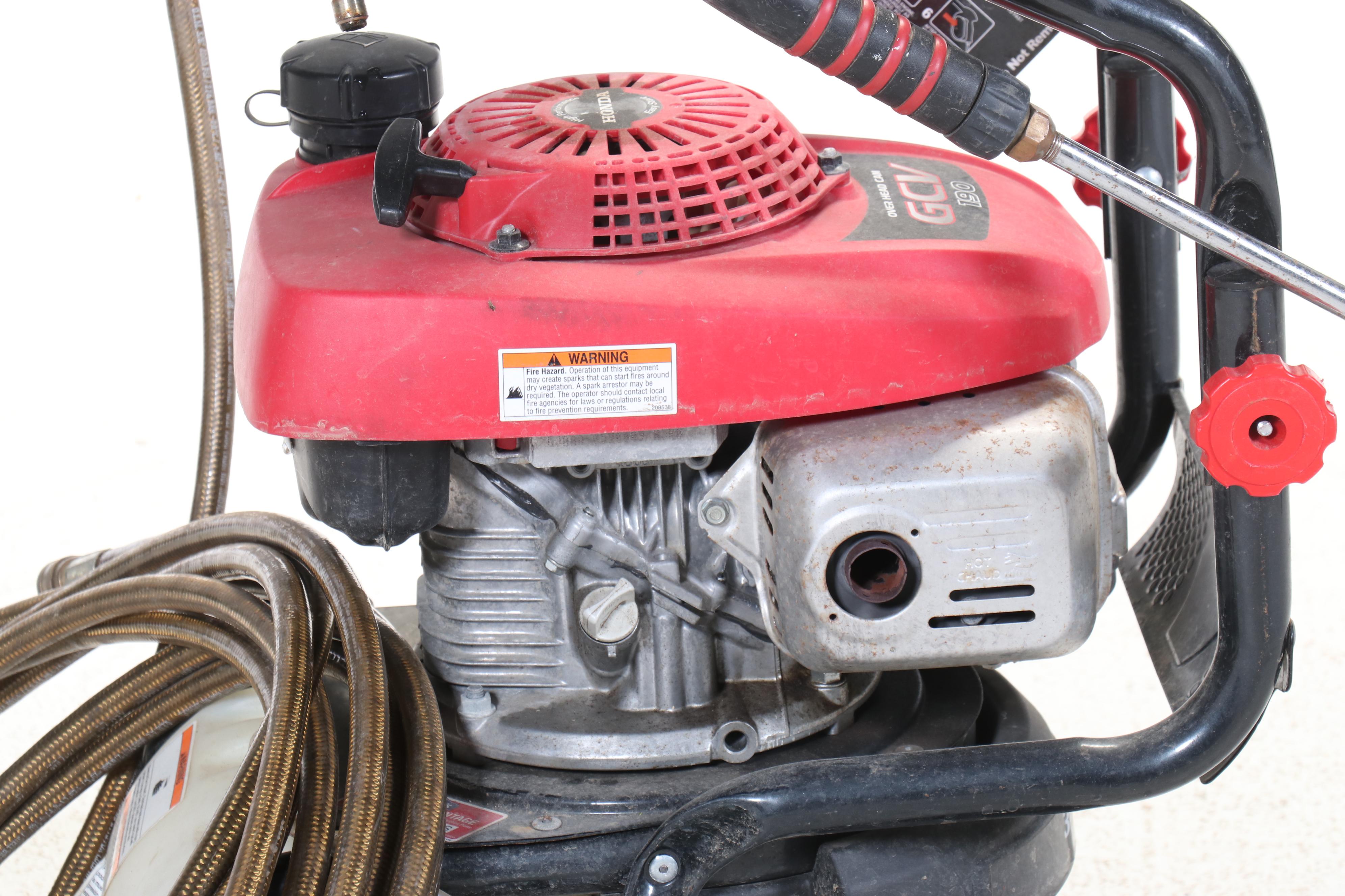 Troy-Bilt GCV190 XP 3000 PSI Gas Pressure Washer