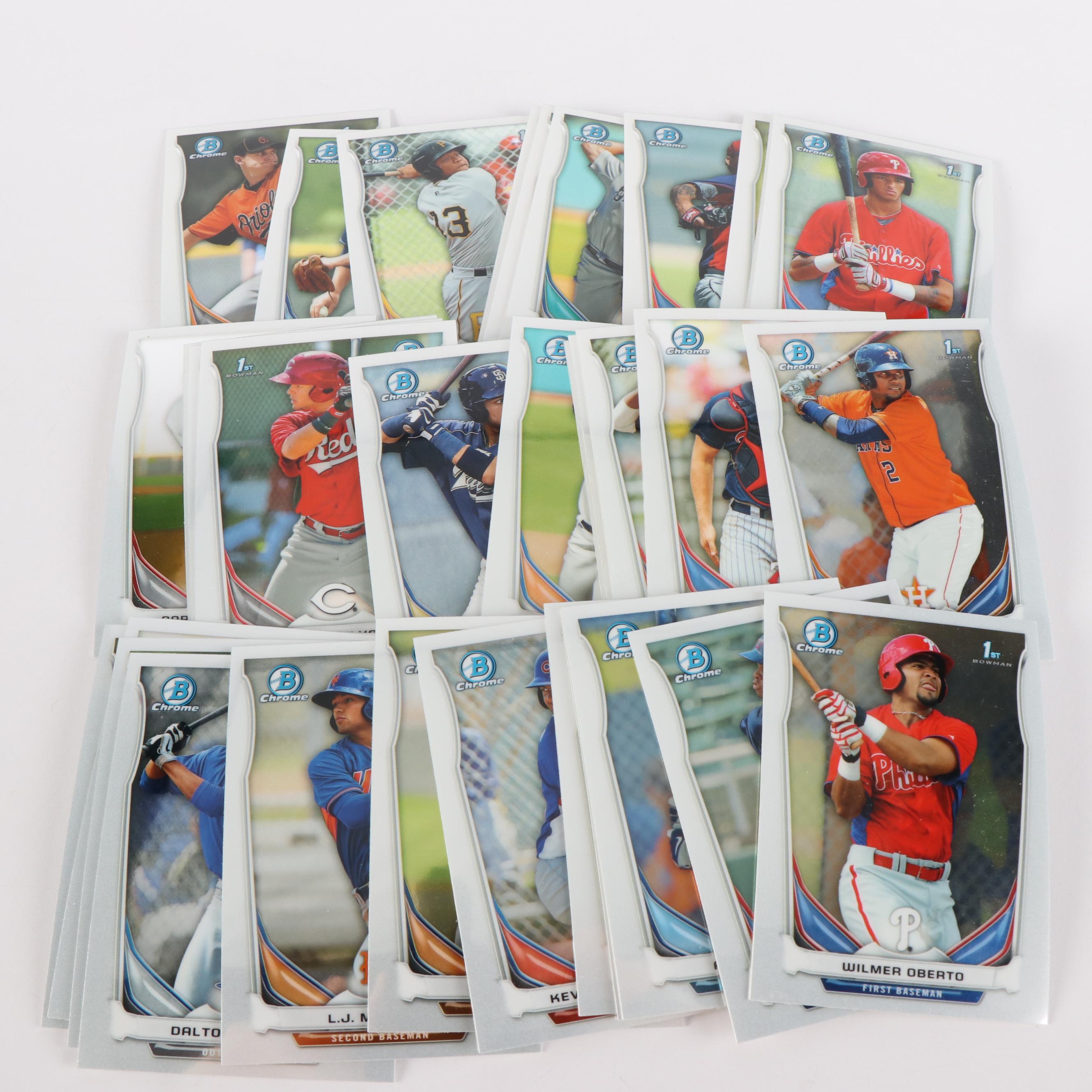 Hundreds of Sports Cards, Baseball, Football, and Basketball, 1980s to 2020s