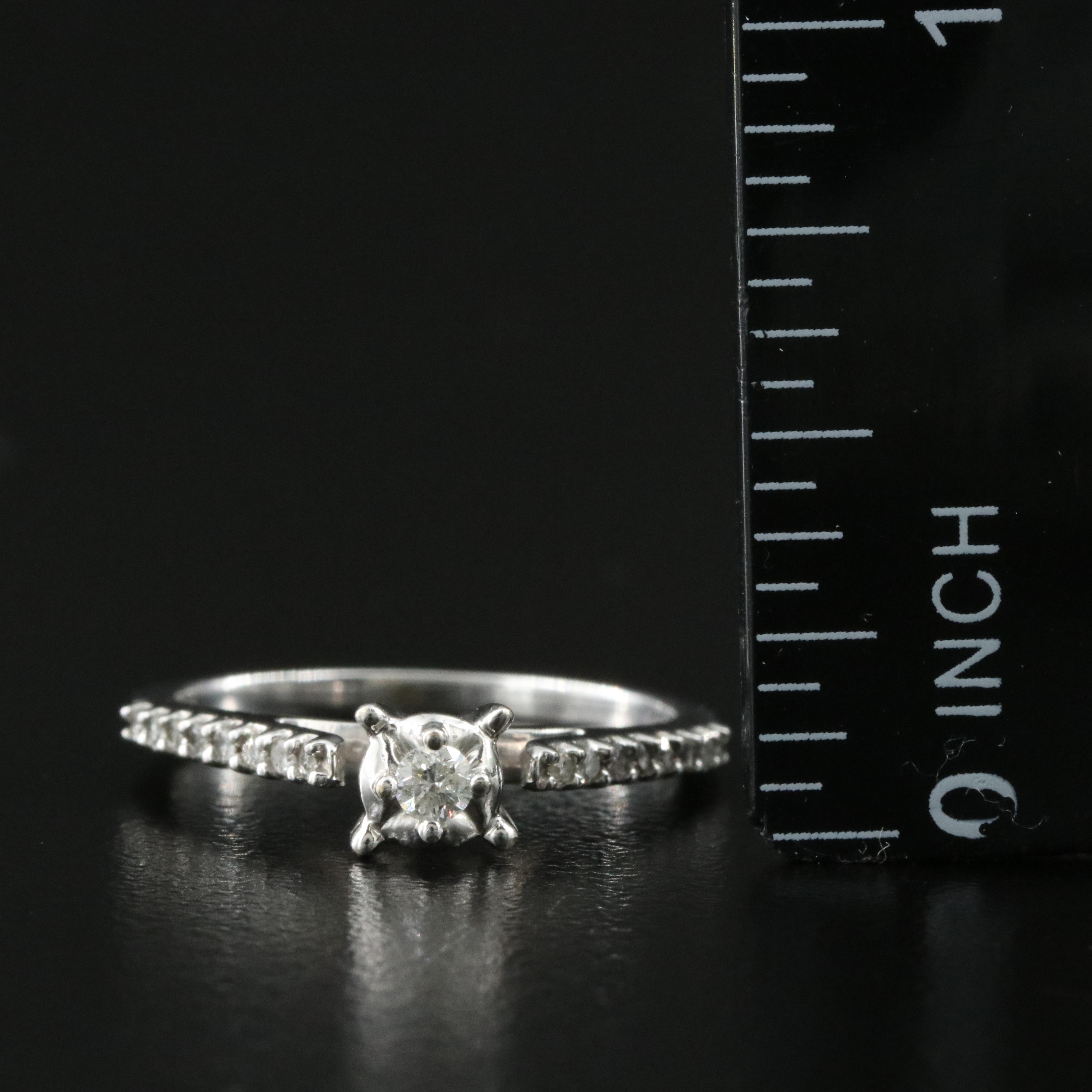 10K Diamond Ring