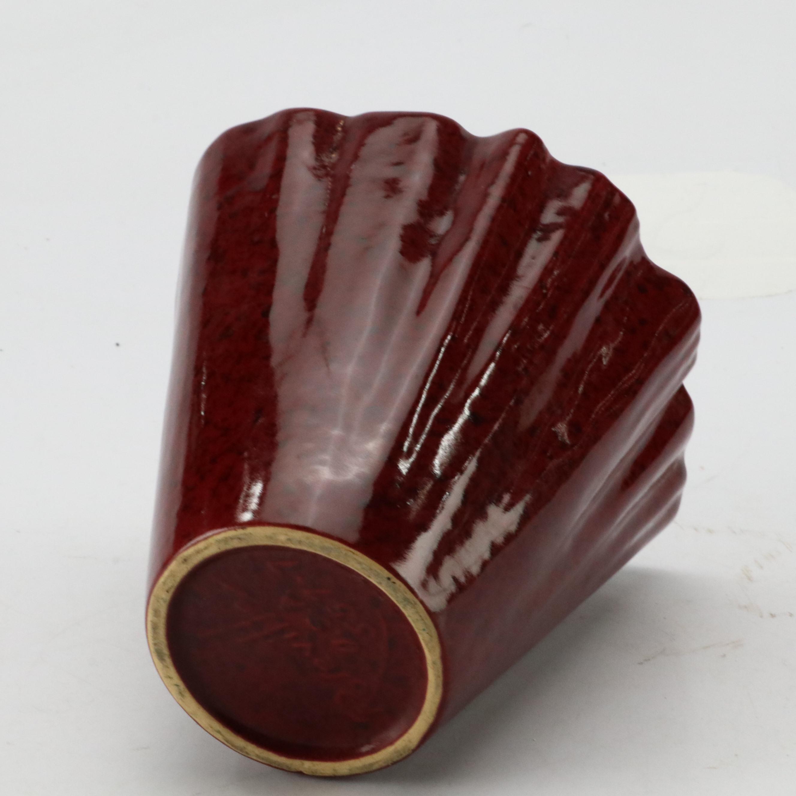 Robinson Ransbottom with Frankoma and Other Ceramic Vases, Mid to Late 20th C.