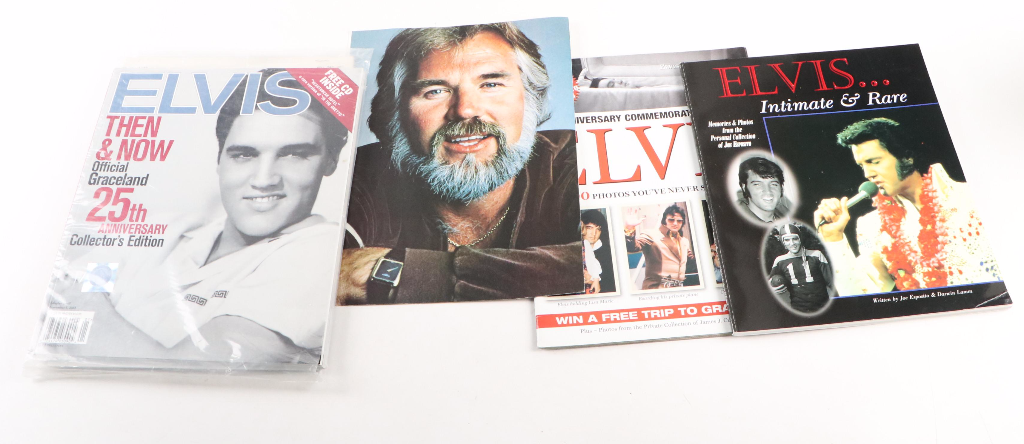 Elvis Presley Stamps, Calendars, Magazines, Pamphlets and More Memorabilia