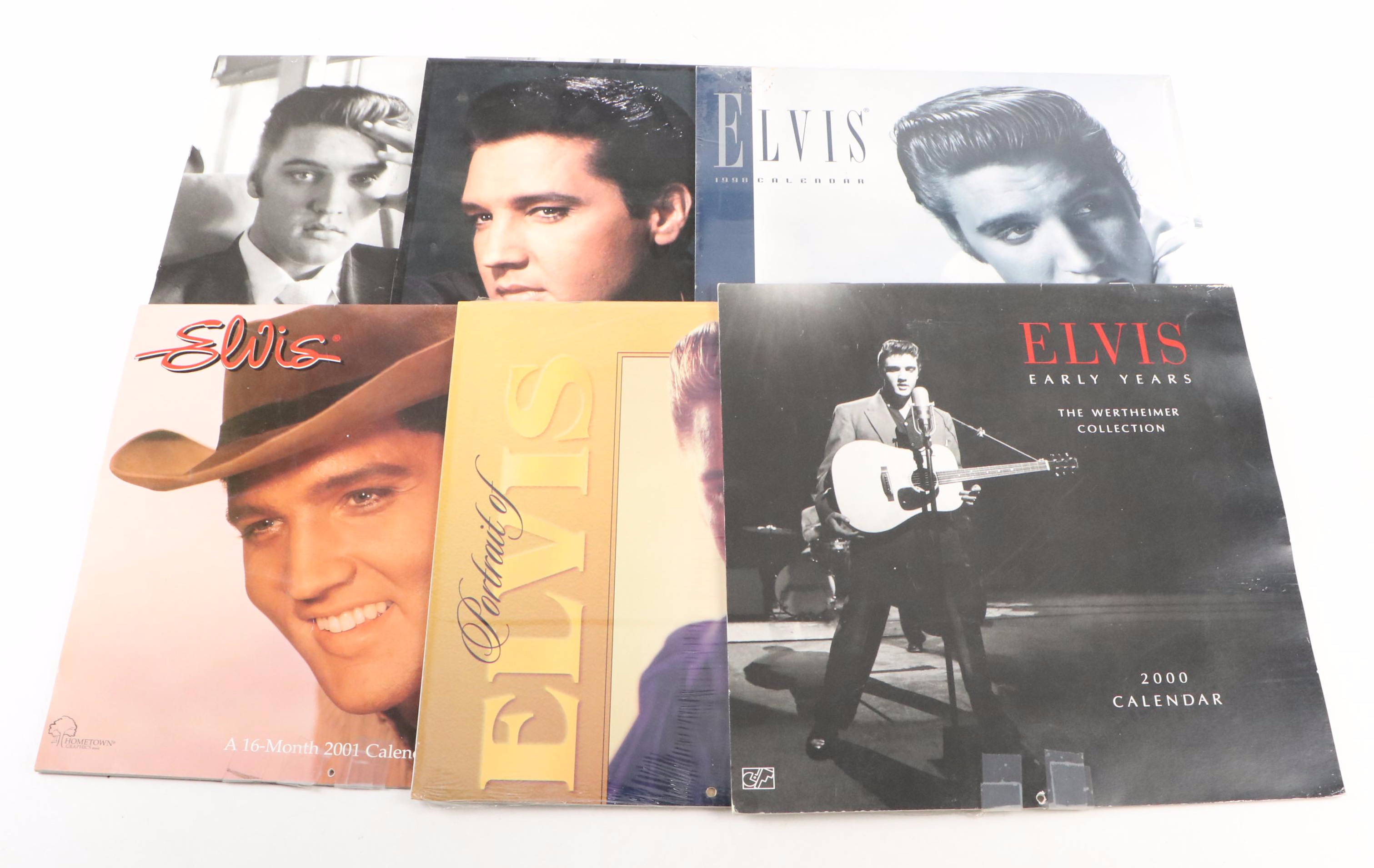 Elvis Presley Stamps, Calendars, Magazines, Pamphlets and More Memorabilia