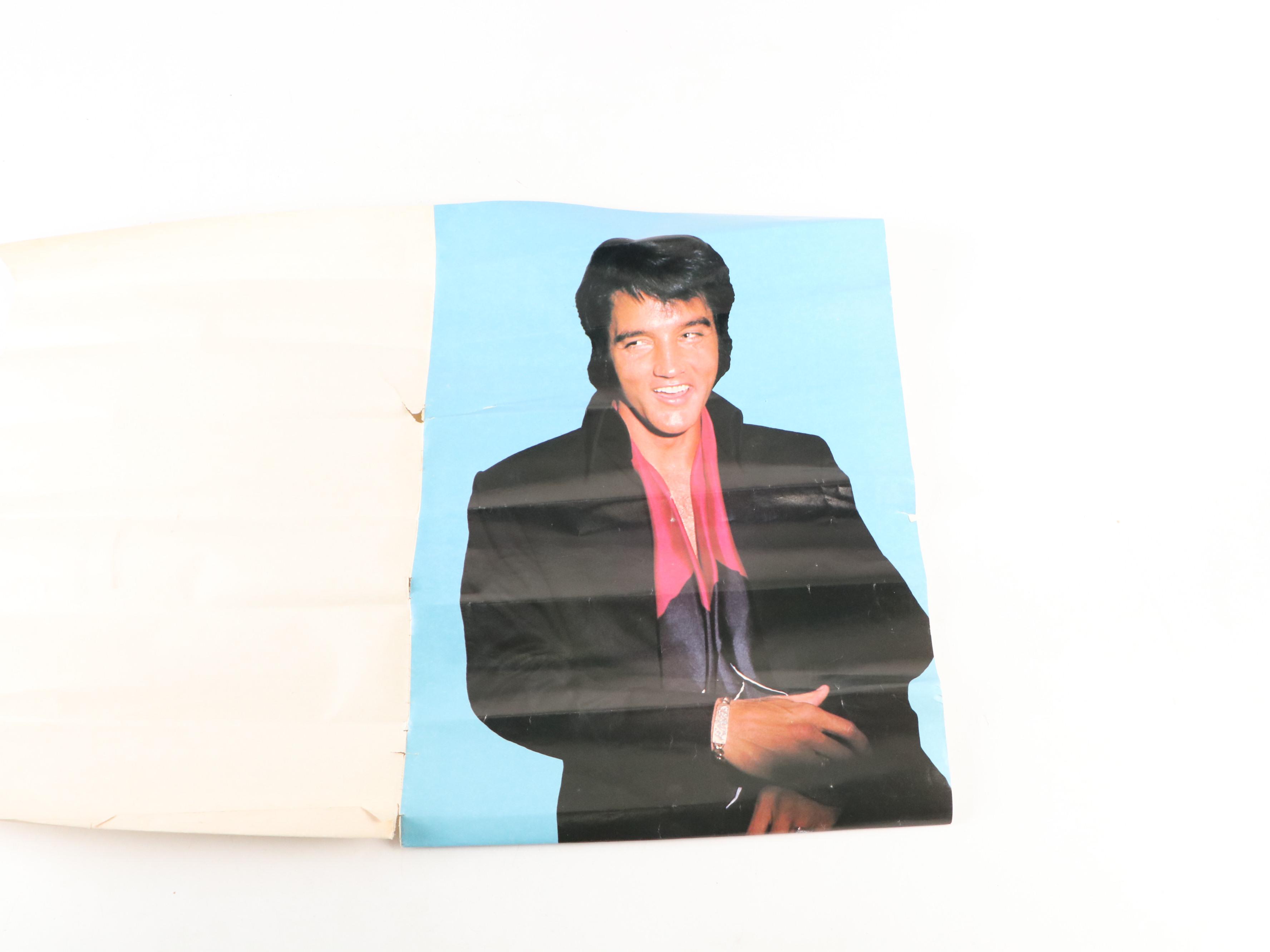 Elvis Presley Stamps, Calendars, Magazines, Pamphlets and More Memorabilia