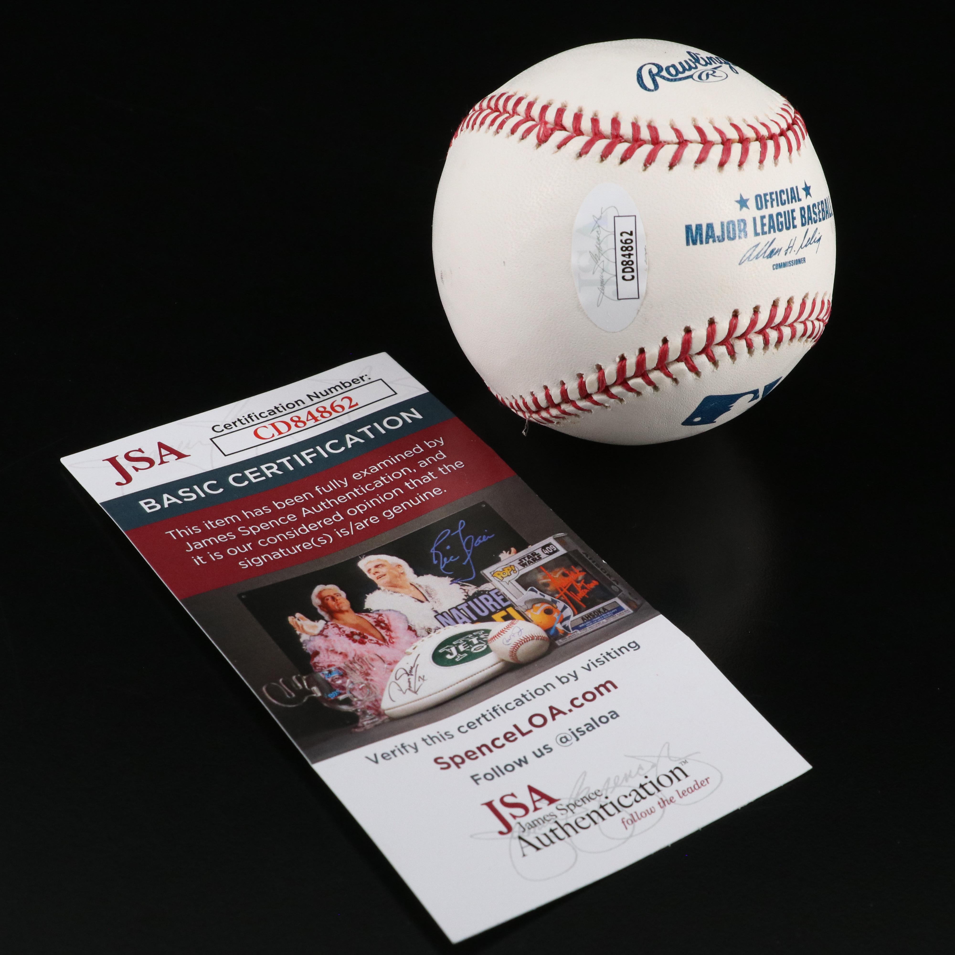 Tom Seaver Signed Rawlings Official Major League Baseball, JSA