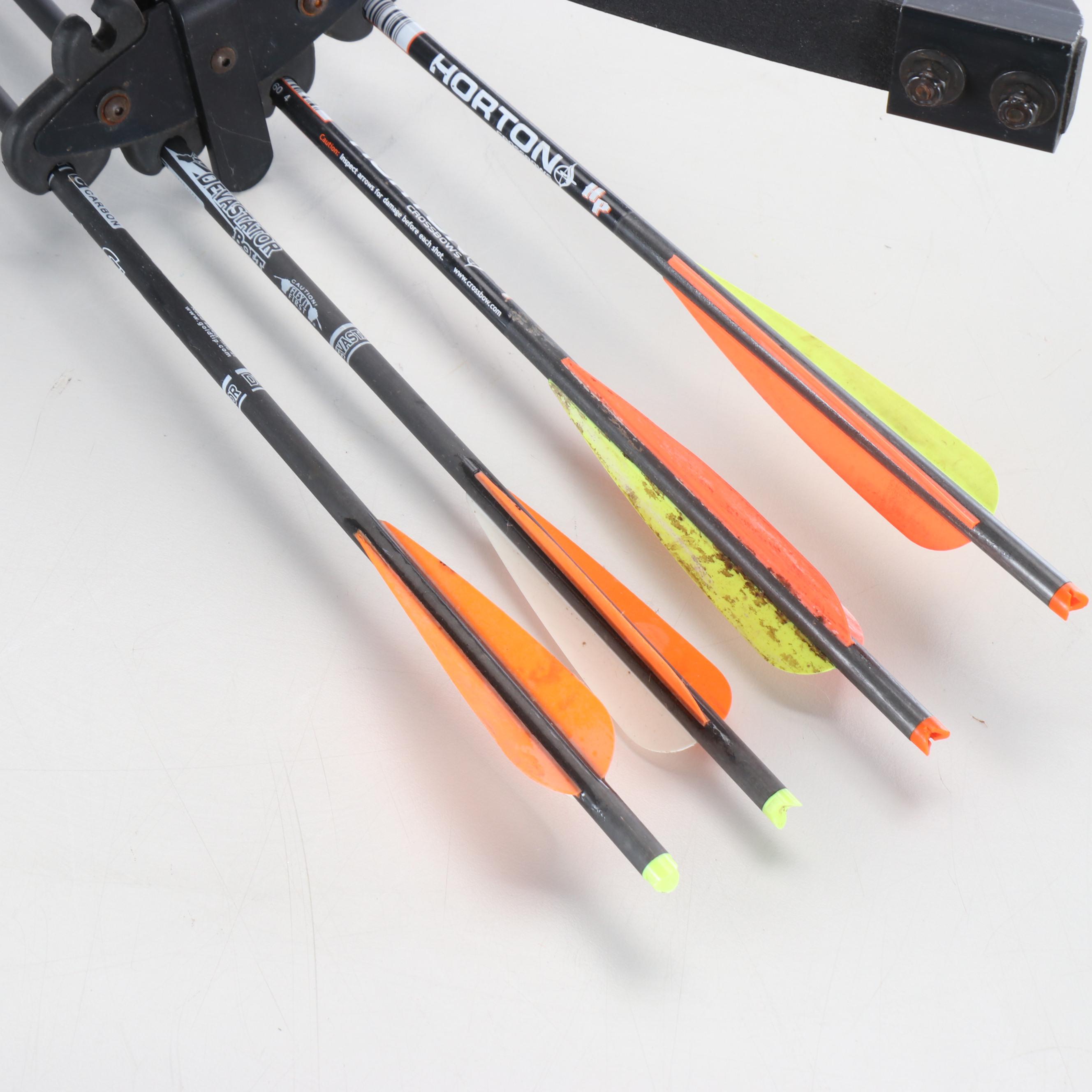 Horton Super Mag Crossbow with Horton & Devastator Bolts, Simmons Scope