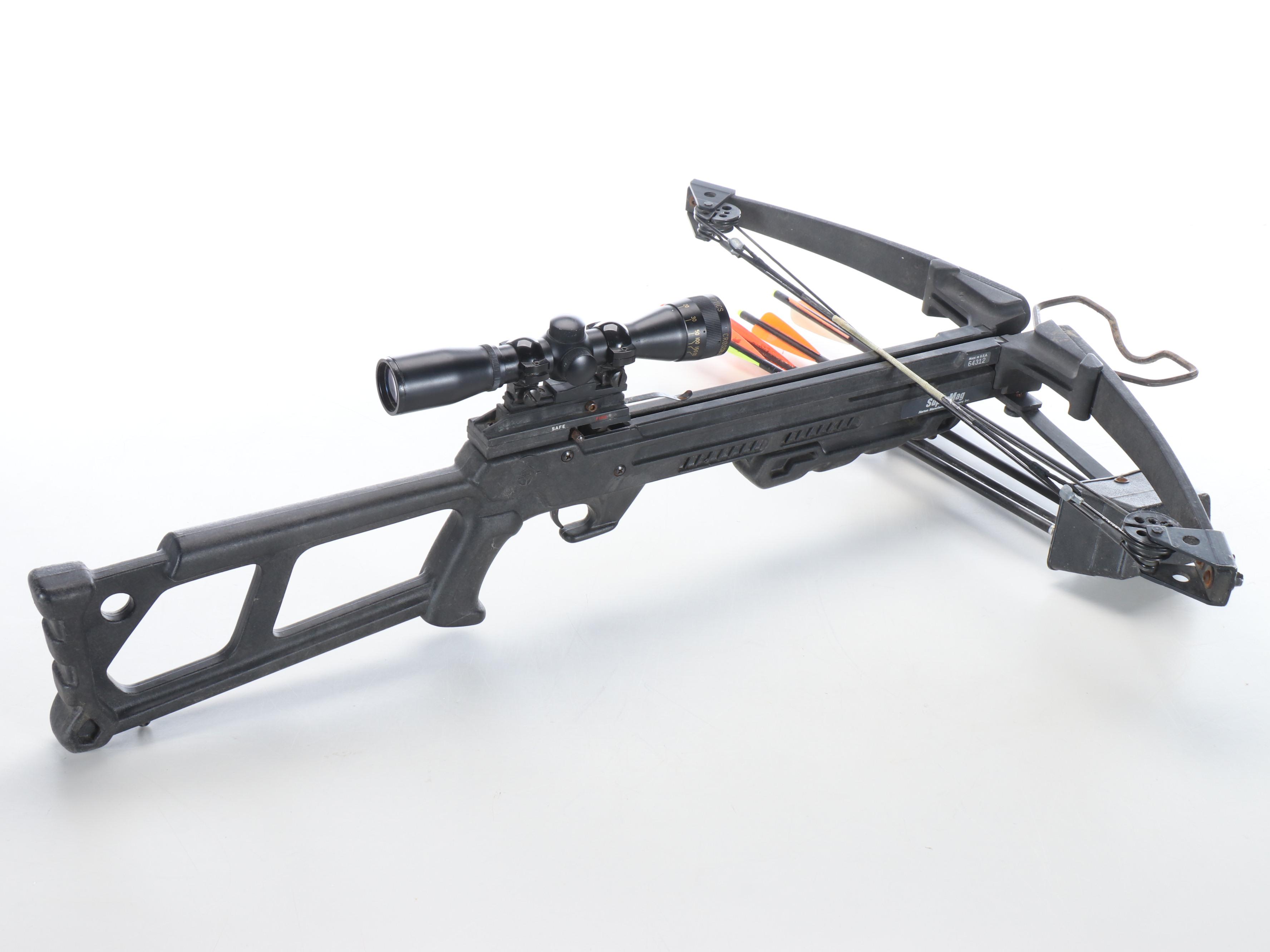 Horton Super Mag Crossbow with Horton & Devastator Bolts, Simmons Scope