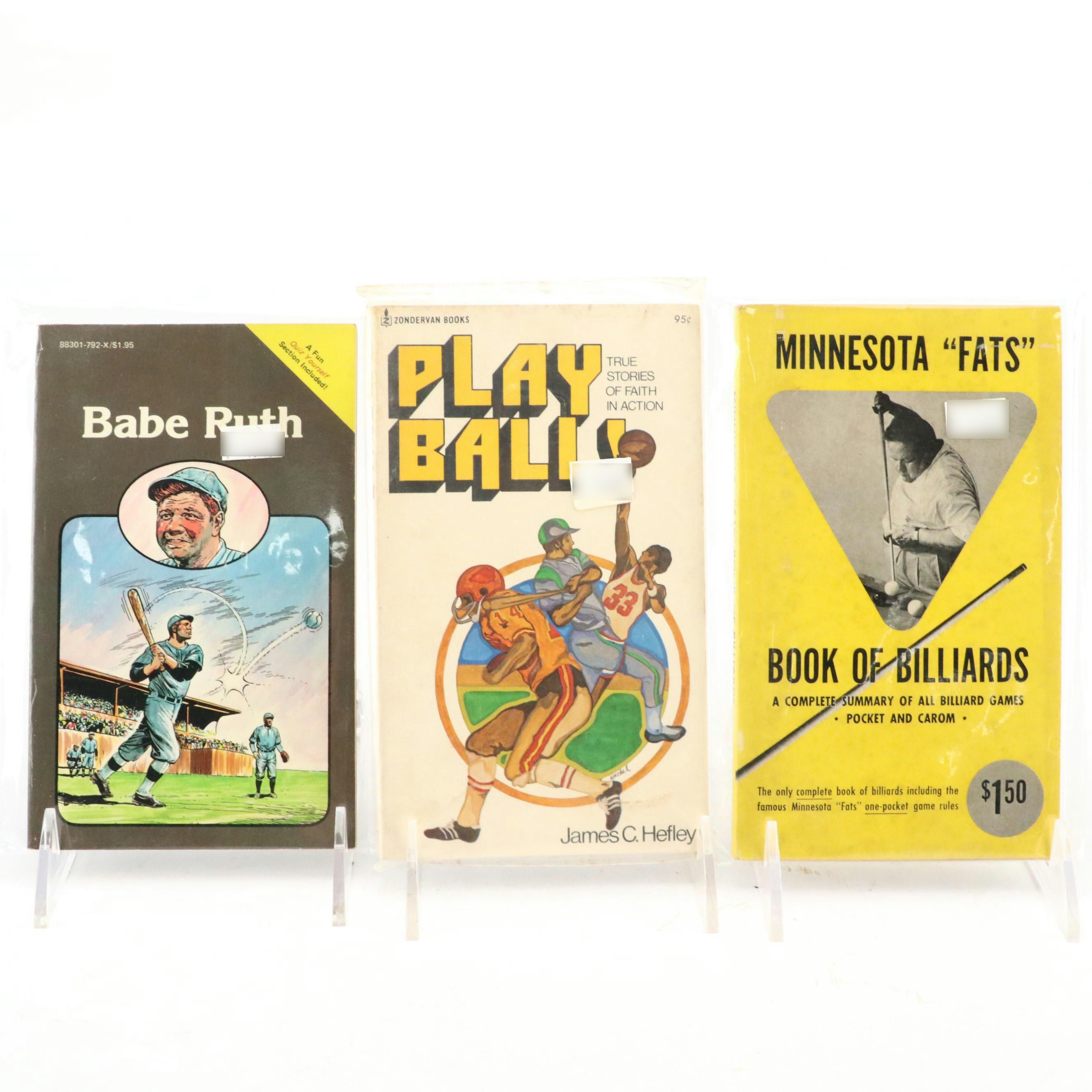 "My Turn at Bat", "More Than a Legend" and Other Sports Books