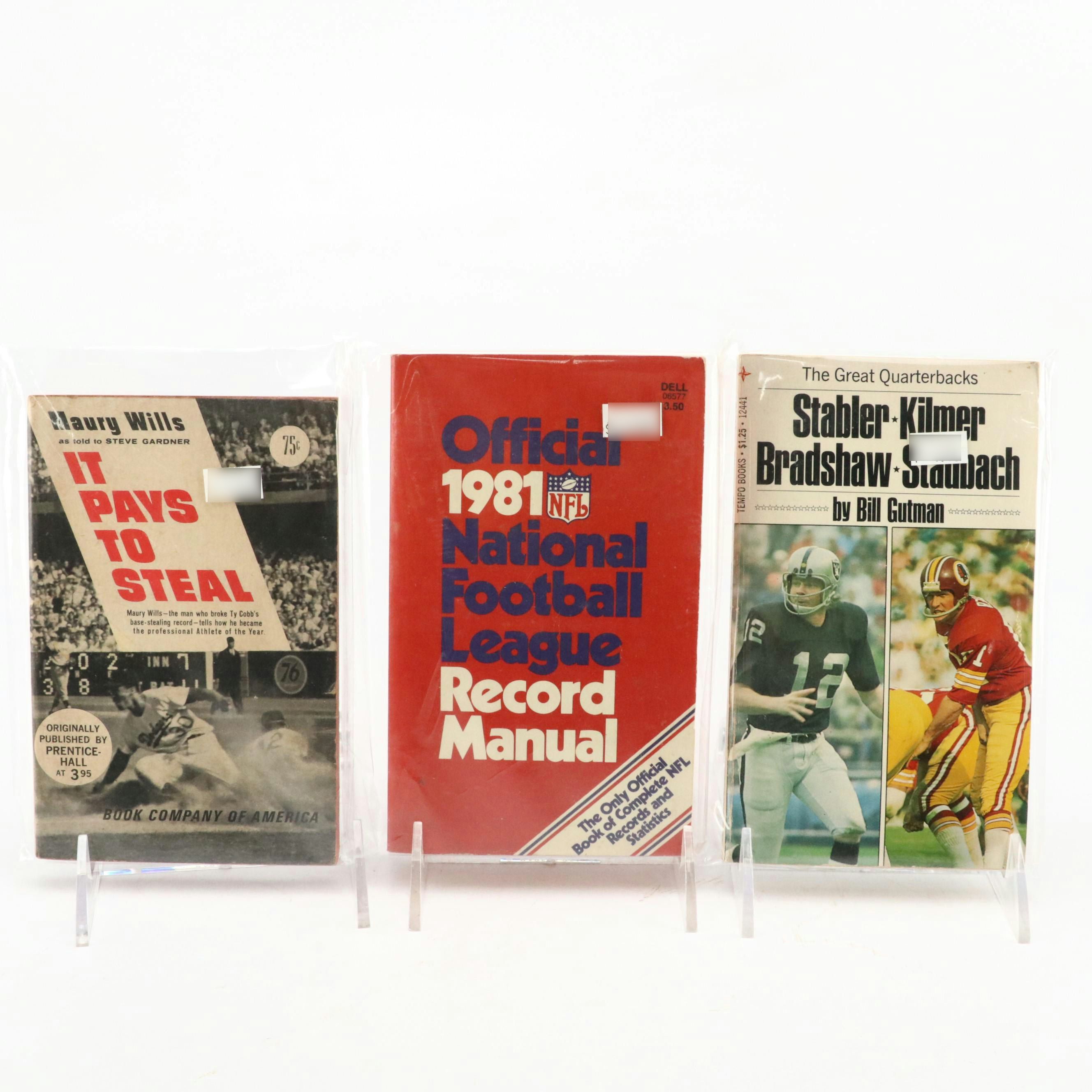 "My Turn at Bat", "More Than a Legend" and Other Sports Books