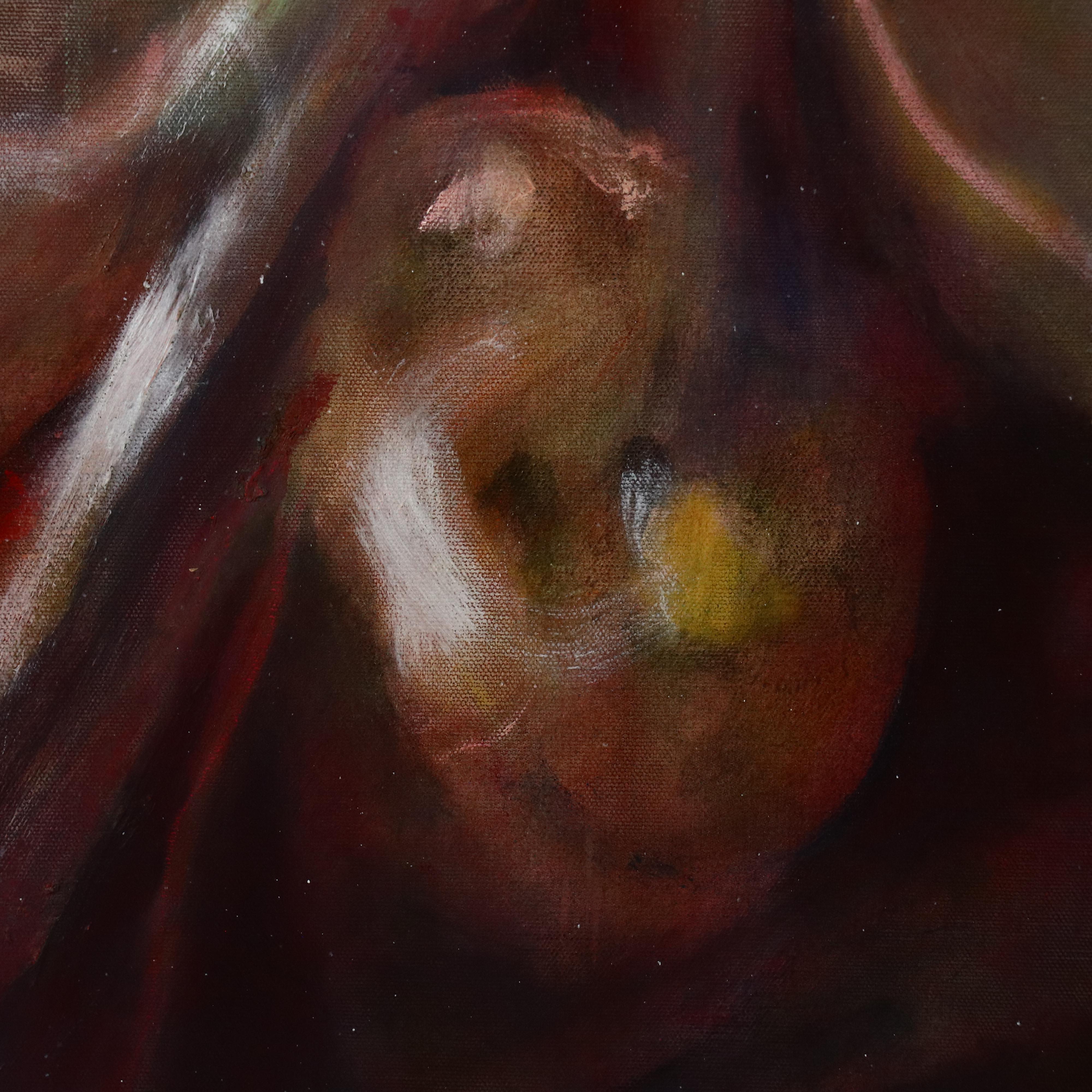 Tadashi Hayakawa Mixed Media Painting "To Be Born Again," 2007