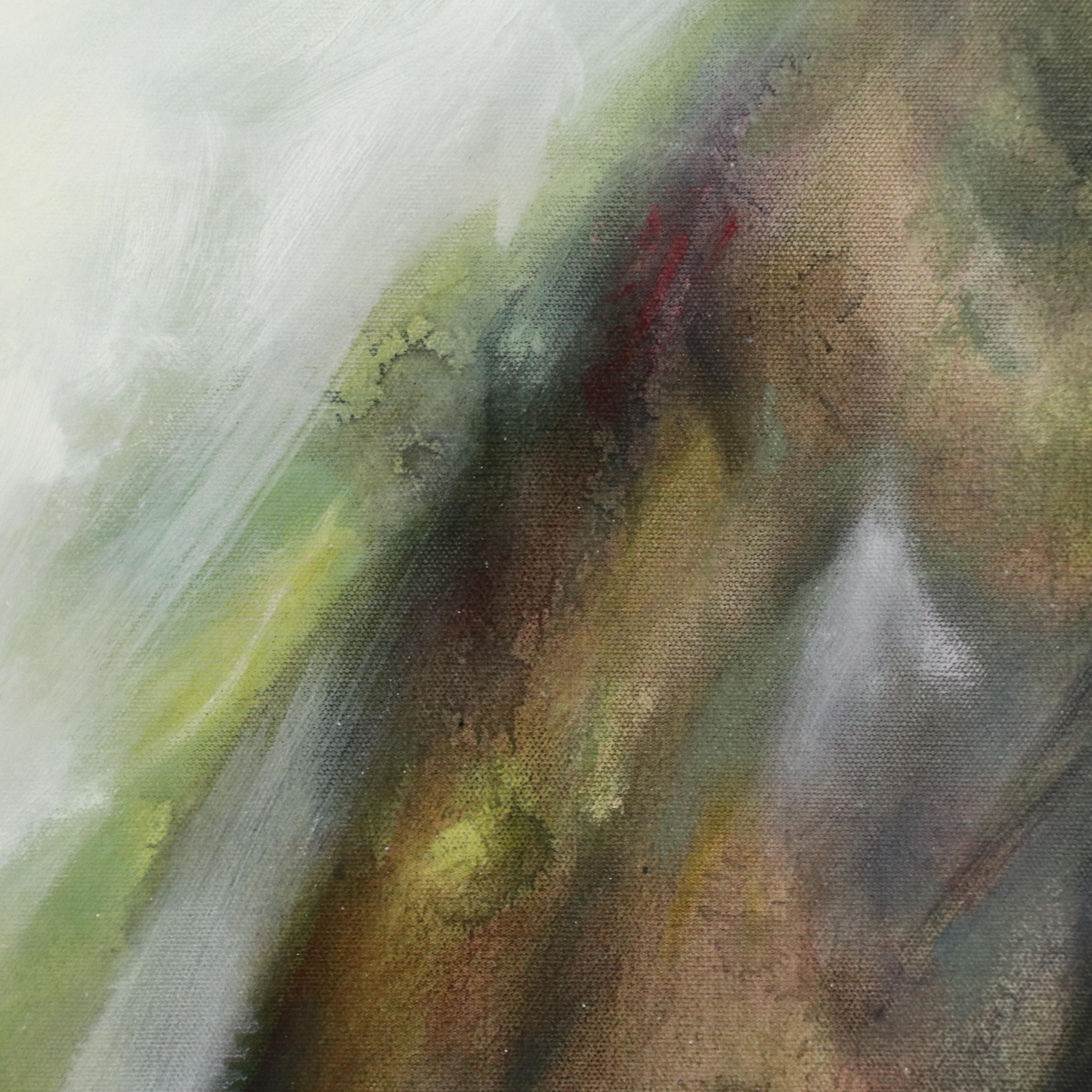 Tadashi Hayakawa Mixed Media Painting "To Be Born Again," 2007