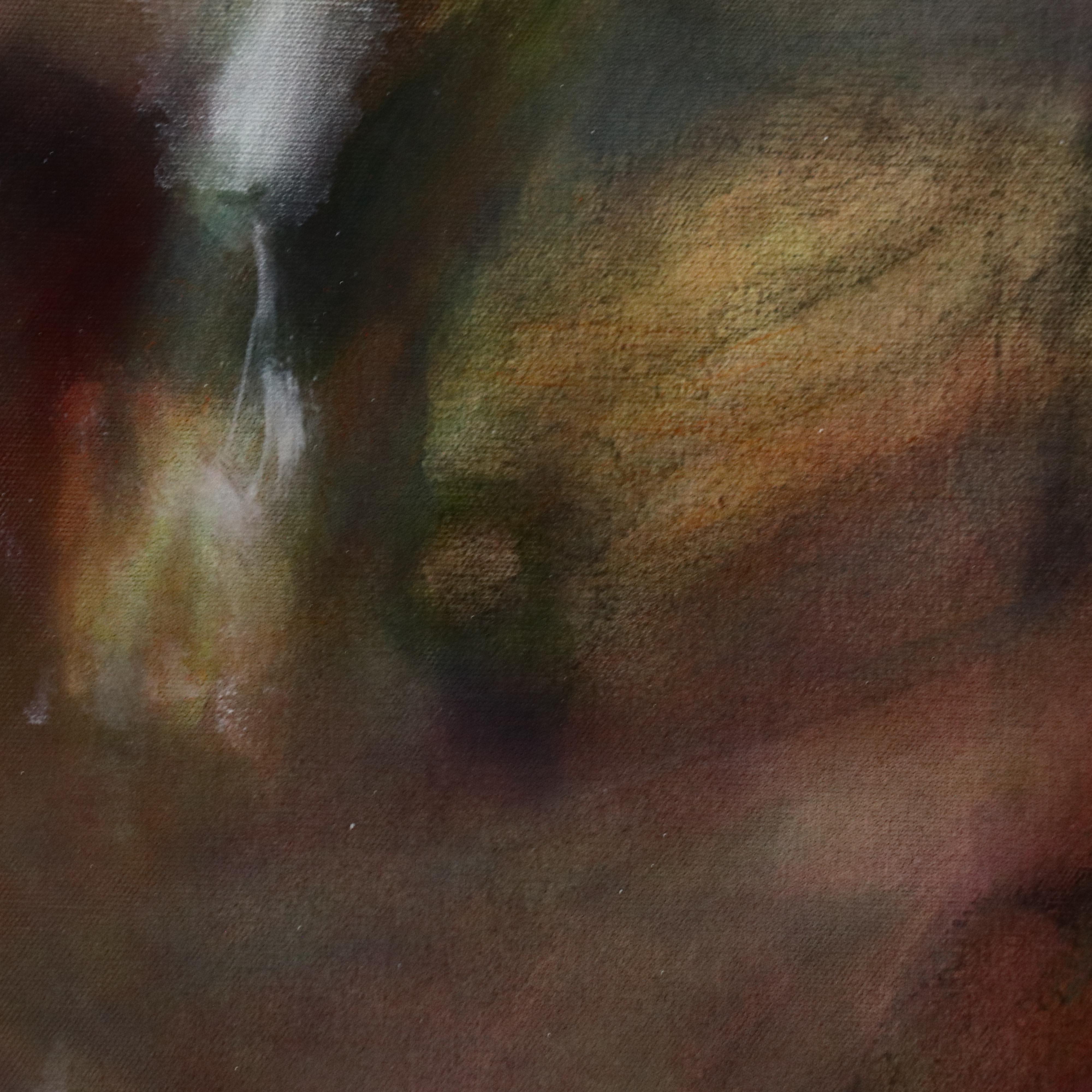 Tadashi Hayakawa Mixed Media Painting "To Be Born Again," 2007