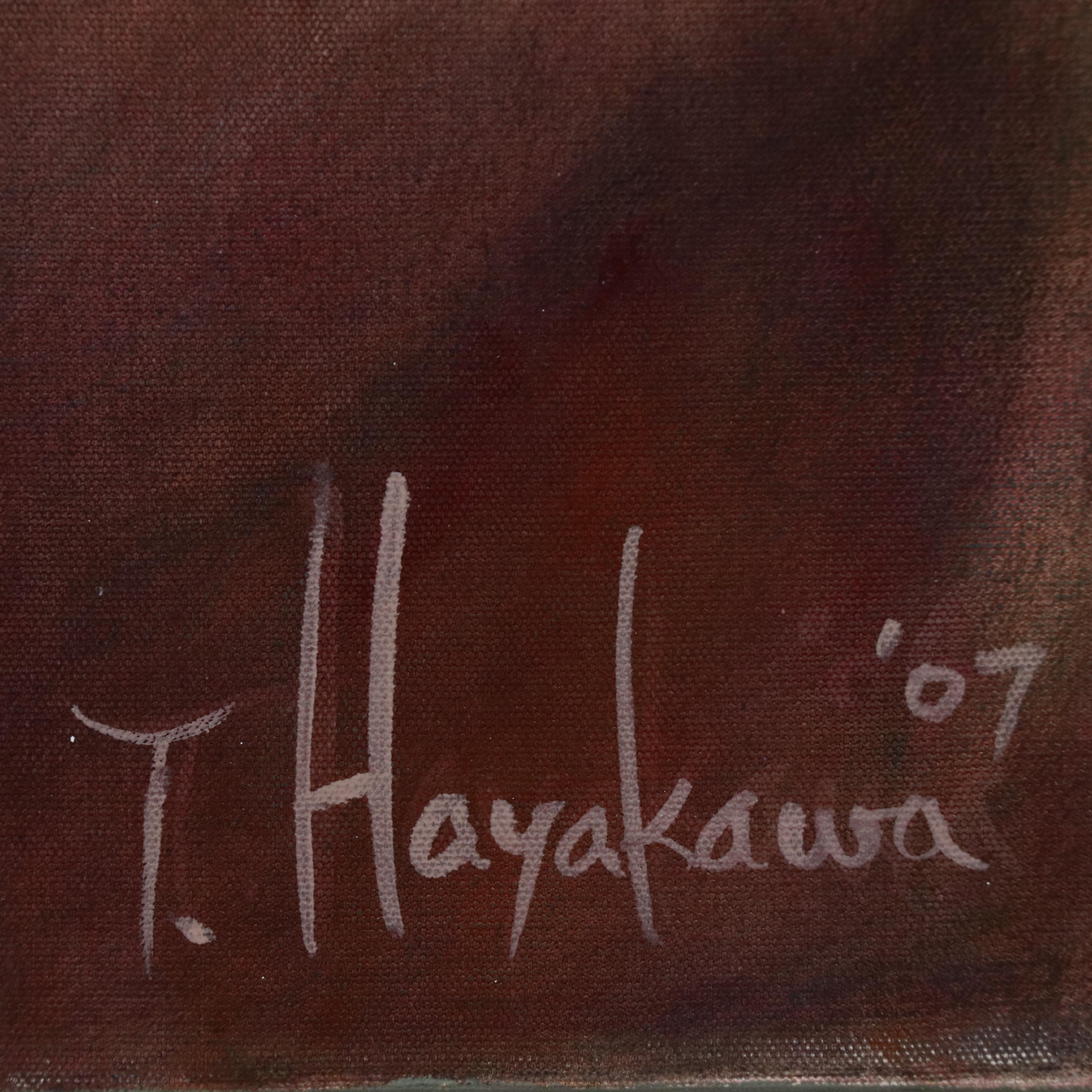 Tadashi Hayakawa Mixed Media Painting "To Be Born Again," 2007