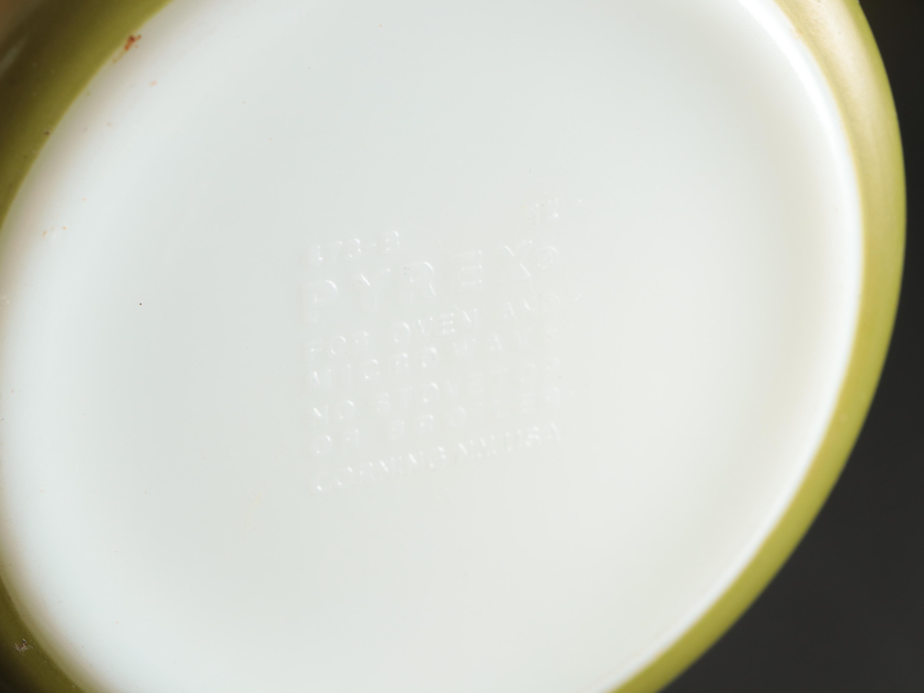 Pyrex "Crazy Daisy" Glass Bakeware, Late 20th C.