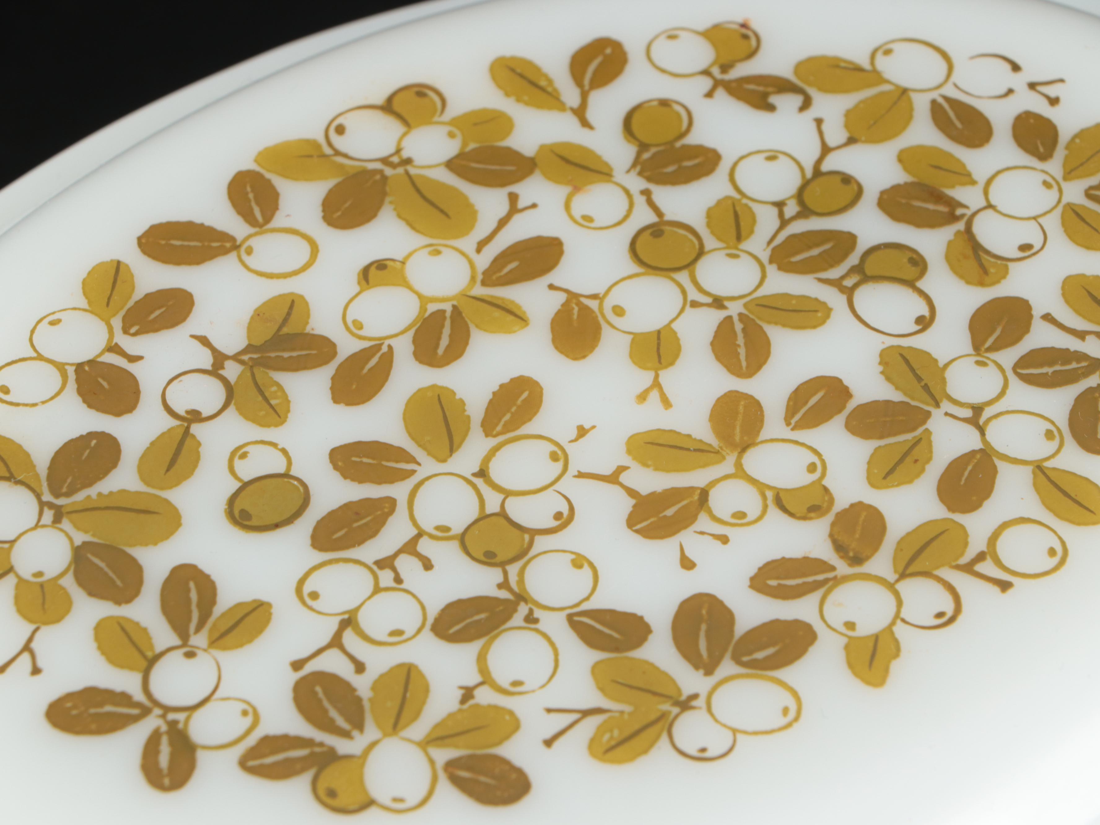 Pyrex "Crazy Daisy" Glass Bakeware, Late 20th C.