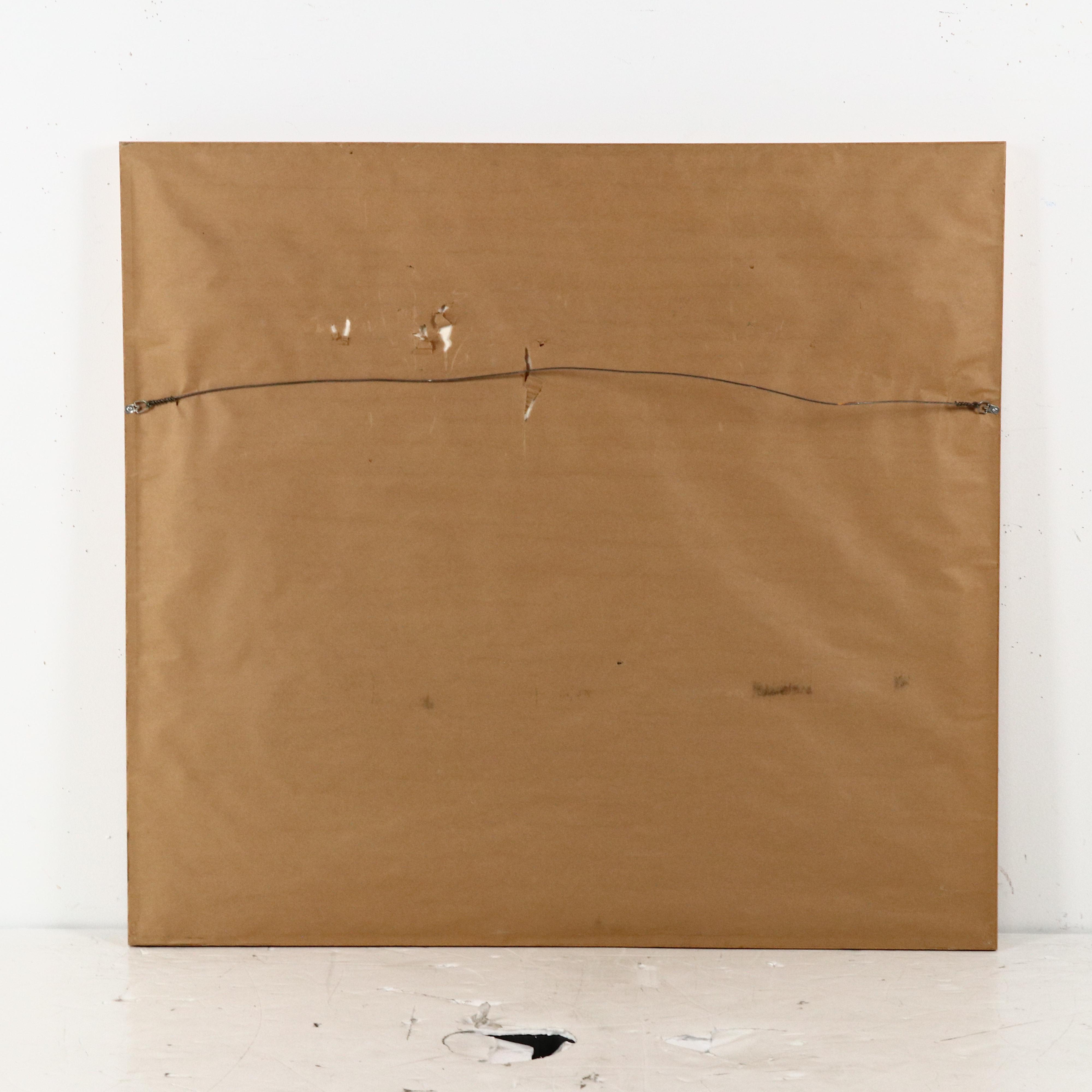 Framed Polynesian Palm Skirt and Tissue Lei, 20th Century