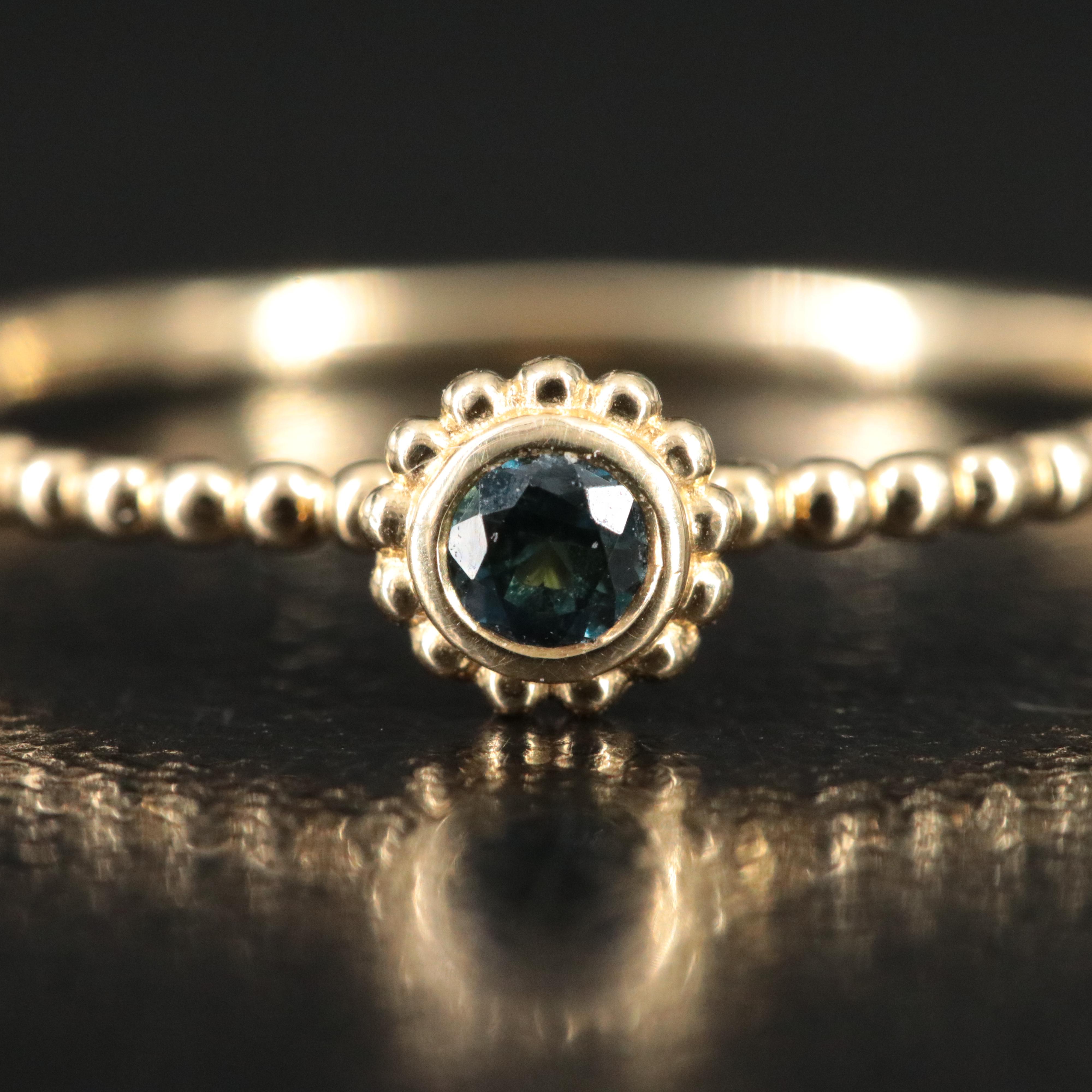 Lagos 18K Sapphire Stackable Ring