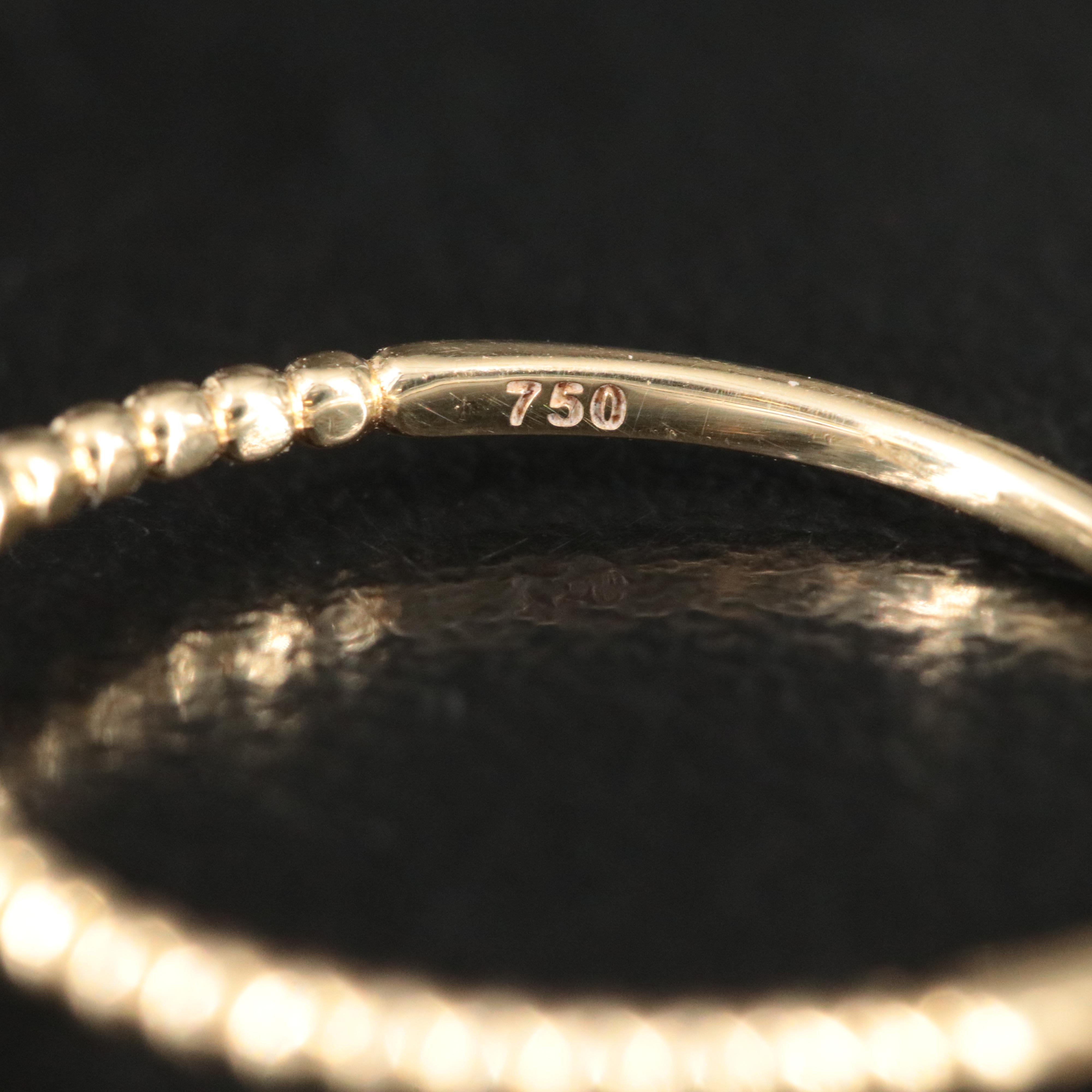 Lagos 18K Sapphire Stackable Ring