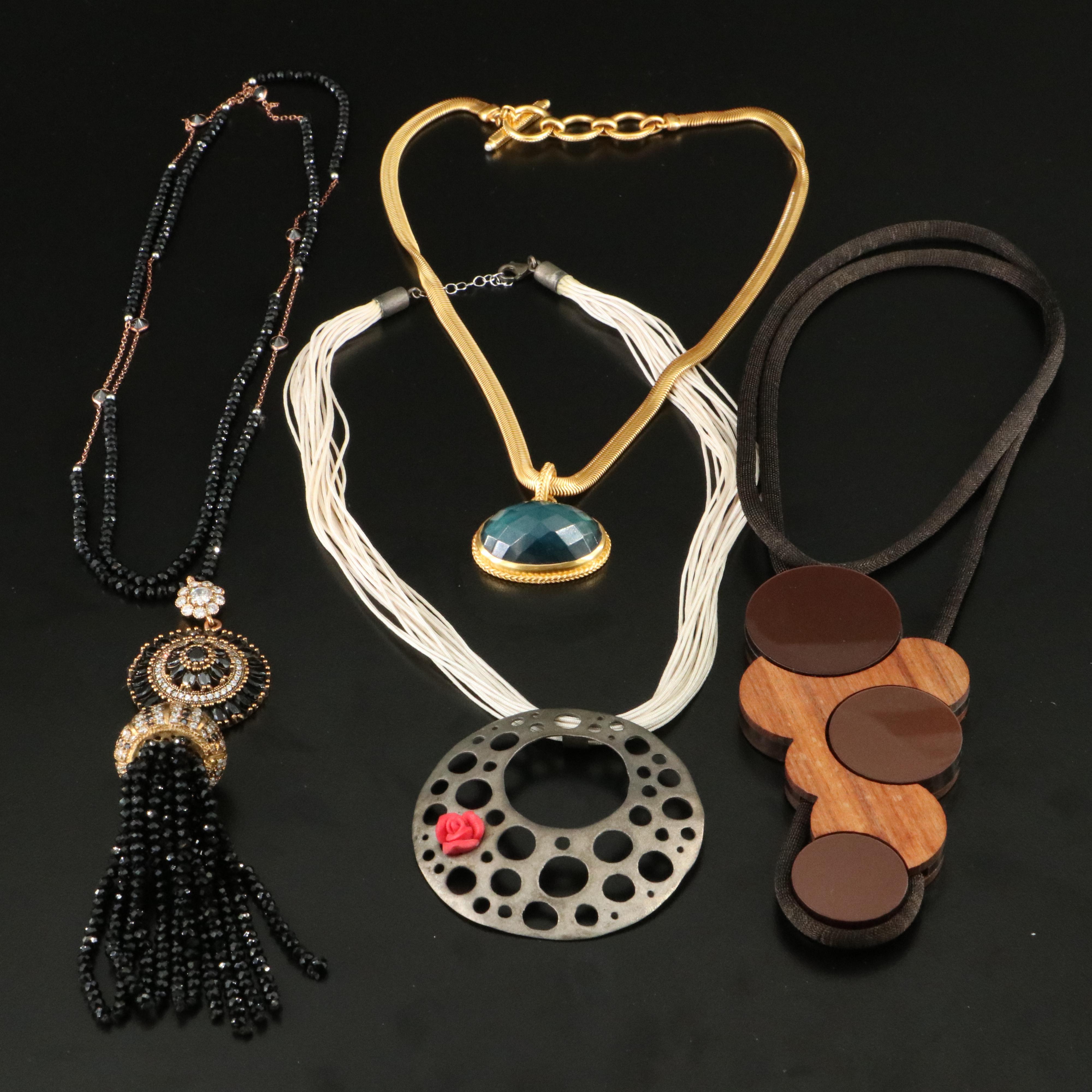 Sterling Featured in Fashion Necklace Collection