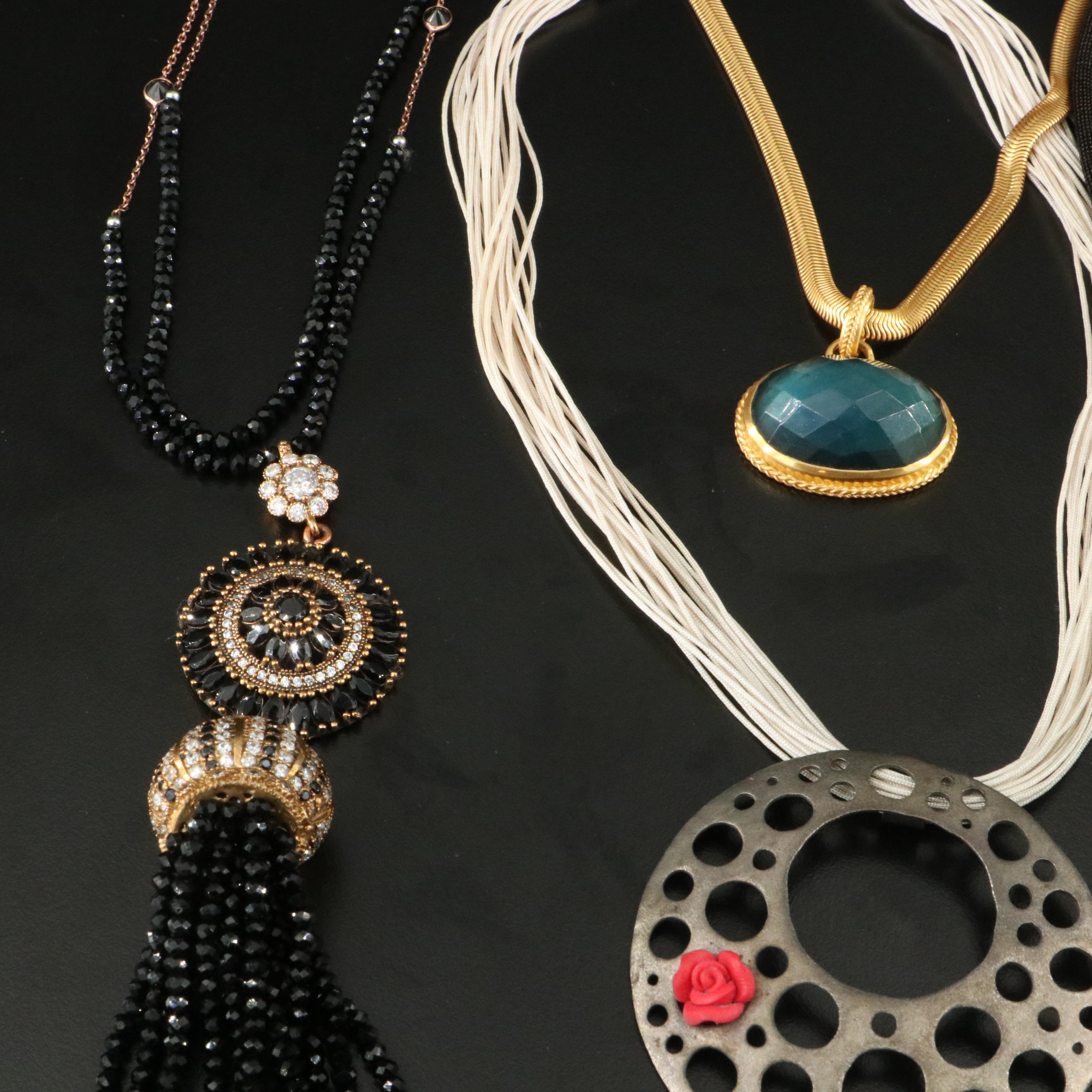 Sterling Featured in Fashion Necklace Collection